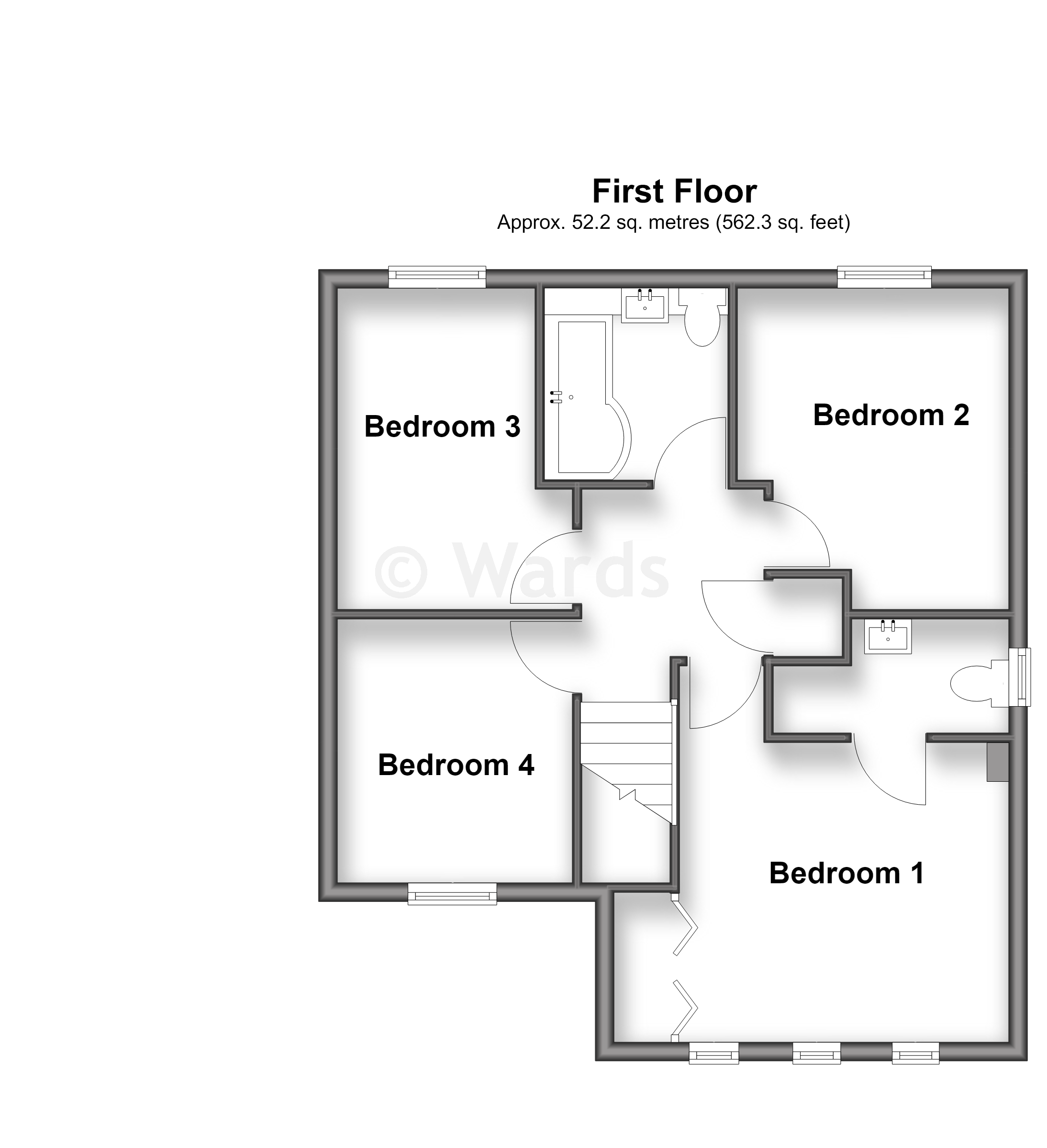12, Bedgebury Close, Rochester floorplan