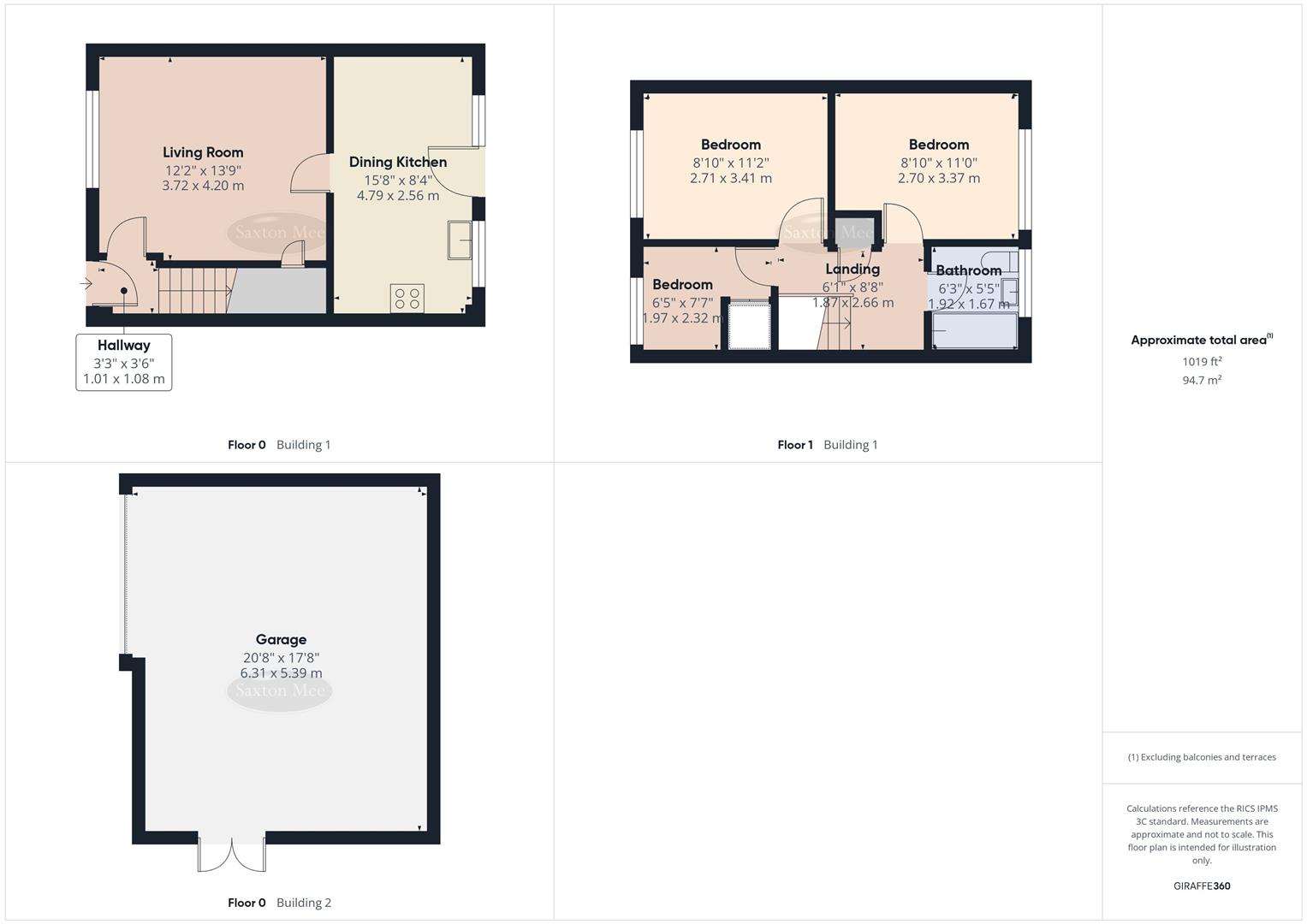 4, Rectory Close, Chesterfield floorplan