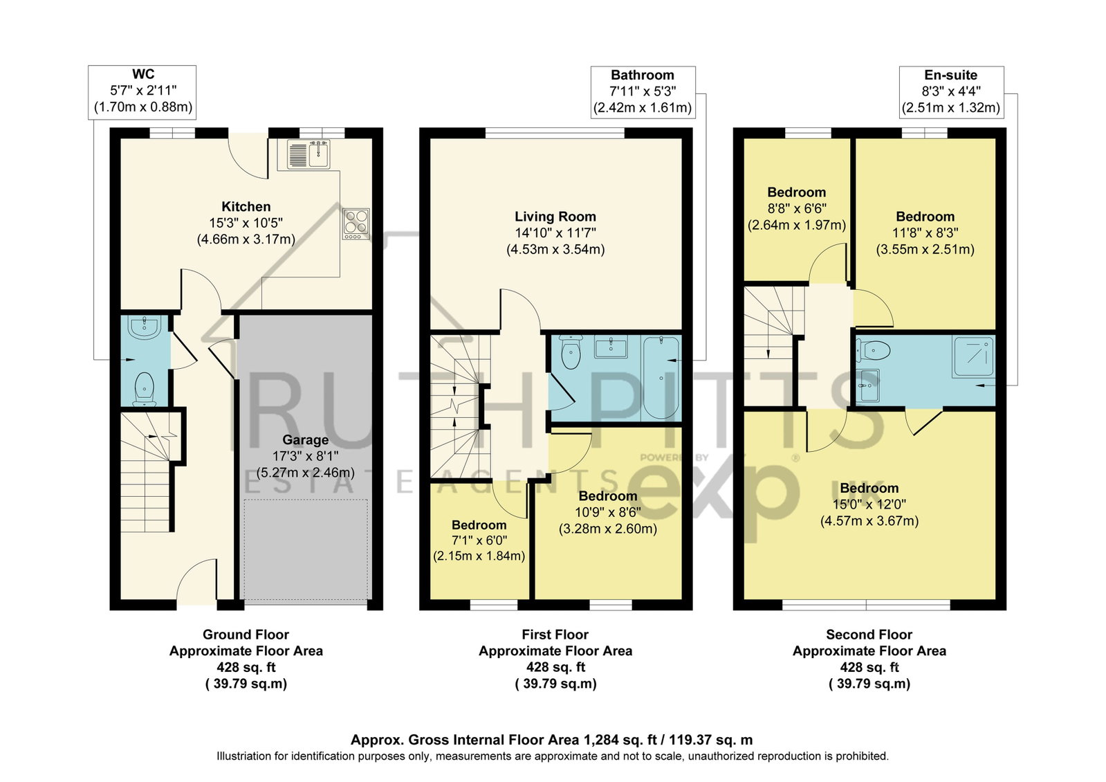 53, Madison Walk, Pontefract floorplan