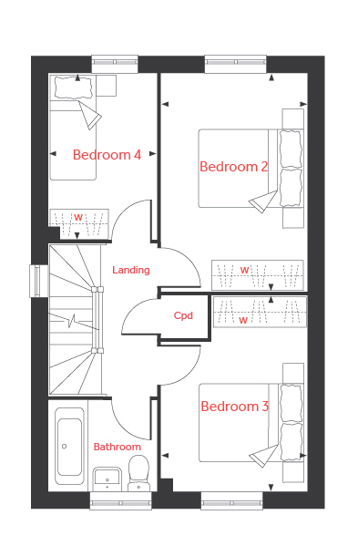 322, 33 Desborow Lane, Royston floorplan