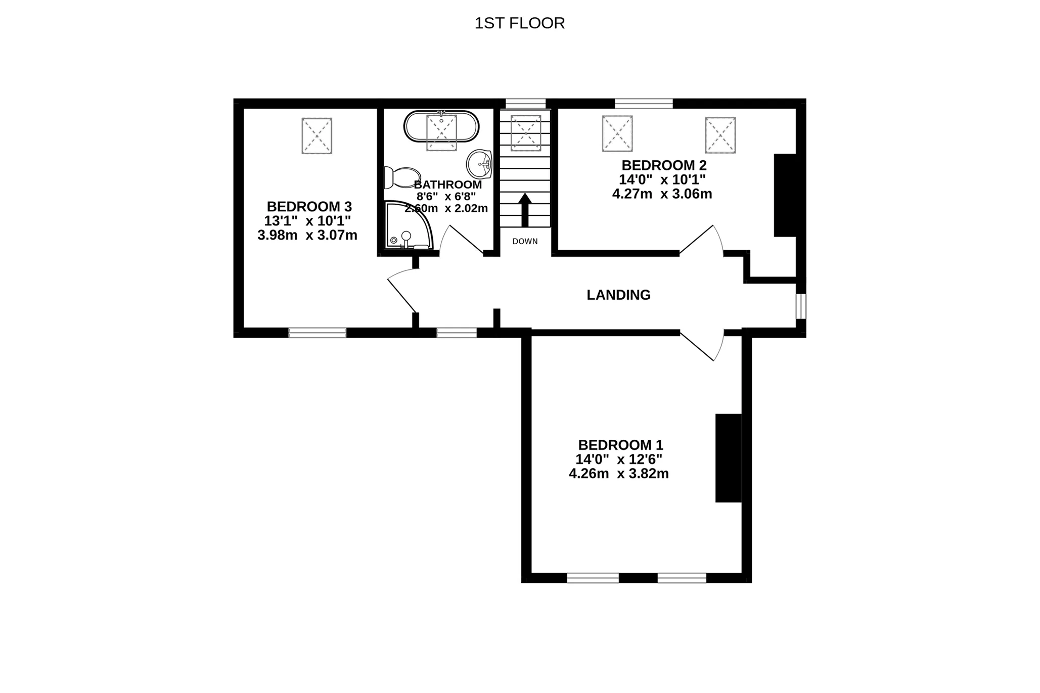 Springfield Cottage, Quarry Road, Laxey floorplan