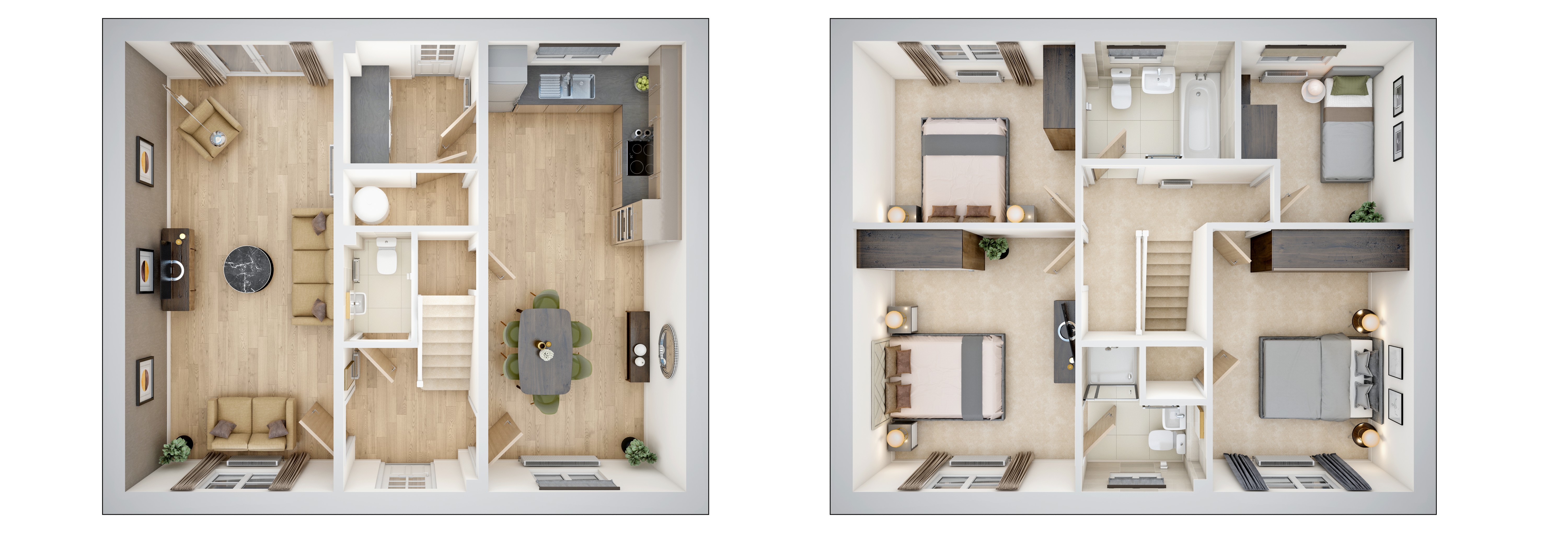 Plot 89, High Moor View, 5, Beetle Lane, Devon floorplan