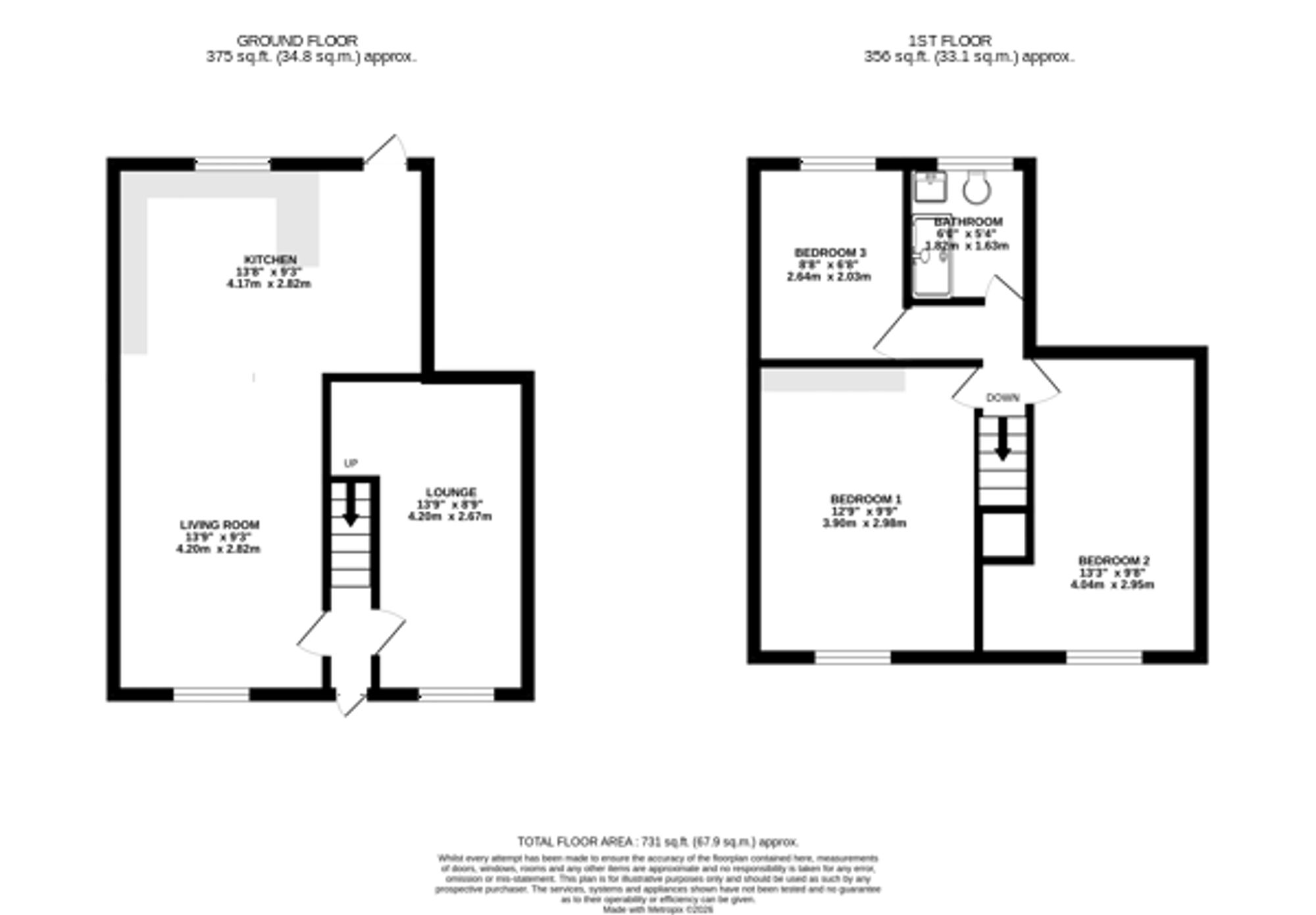 25 Taillwyd Road, Neath floorplan