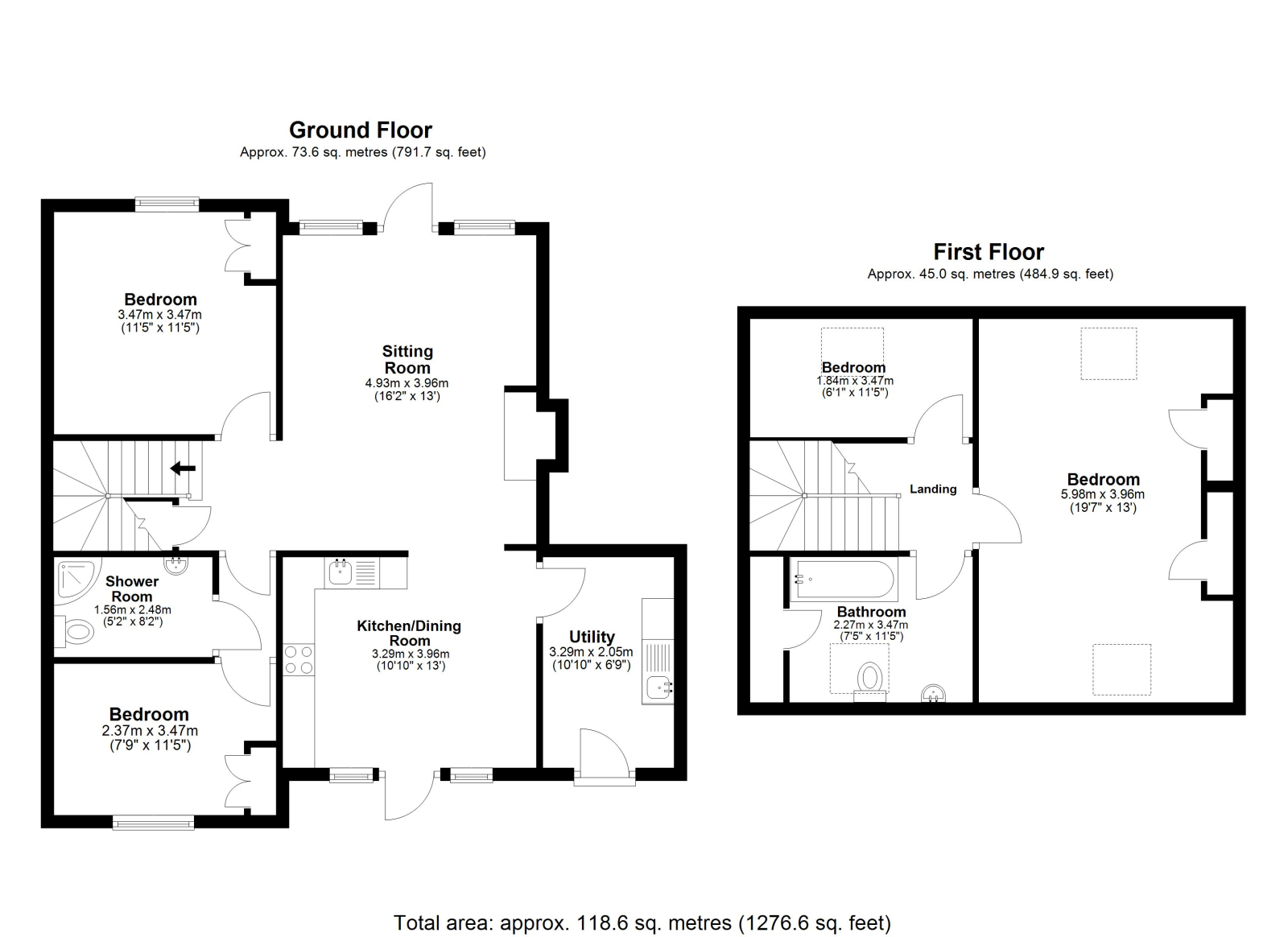Sea Breeze, 29 Francis Lane, Trebetherick floorplan