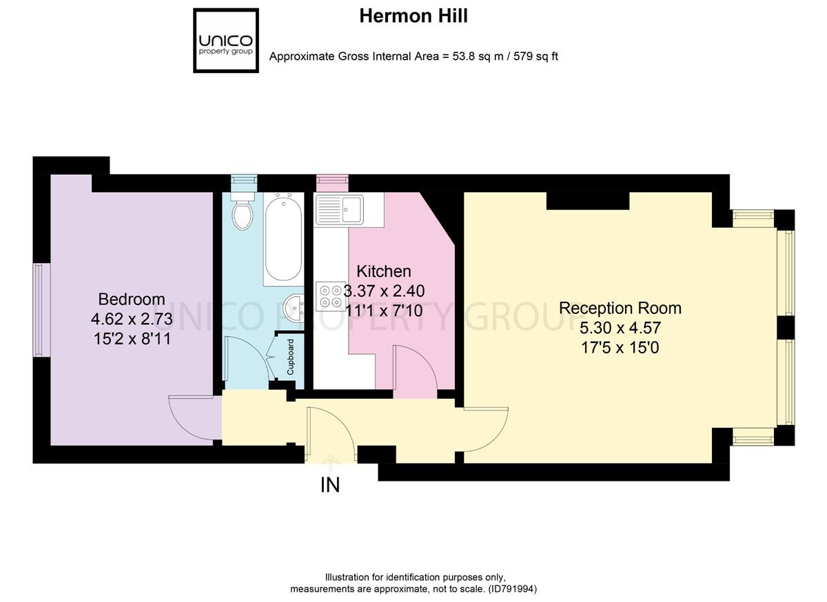 Hermon Hill, London floorplan