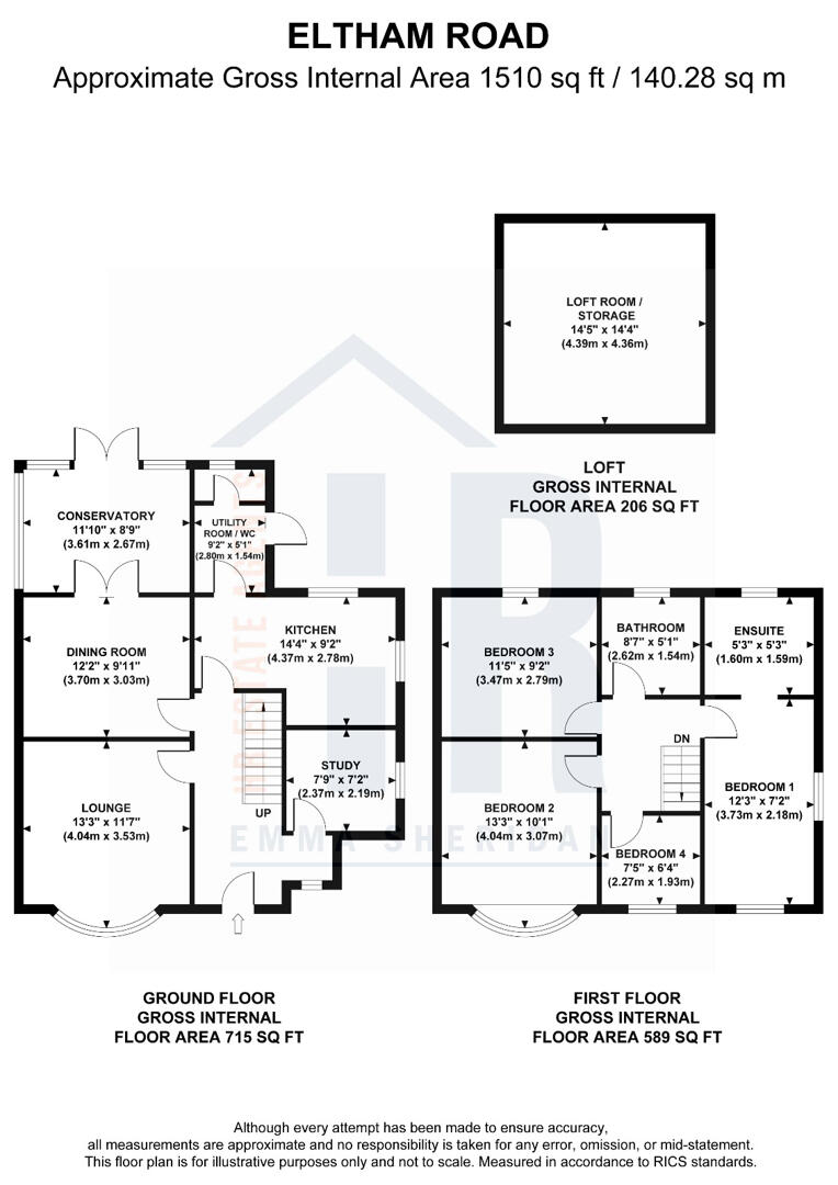 1, Eltham Road, Coventry floorplan