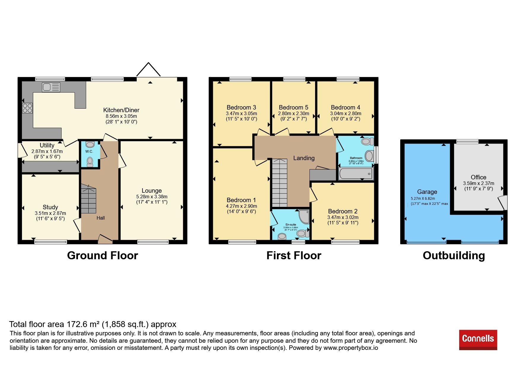 26, Biffin Way, Leamington Spa floorplan