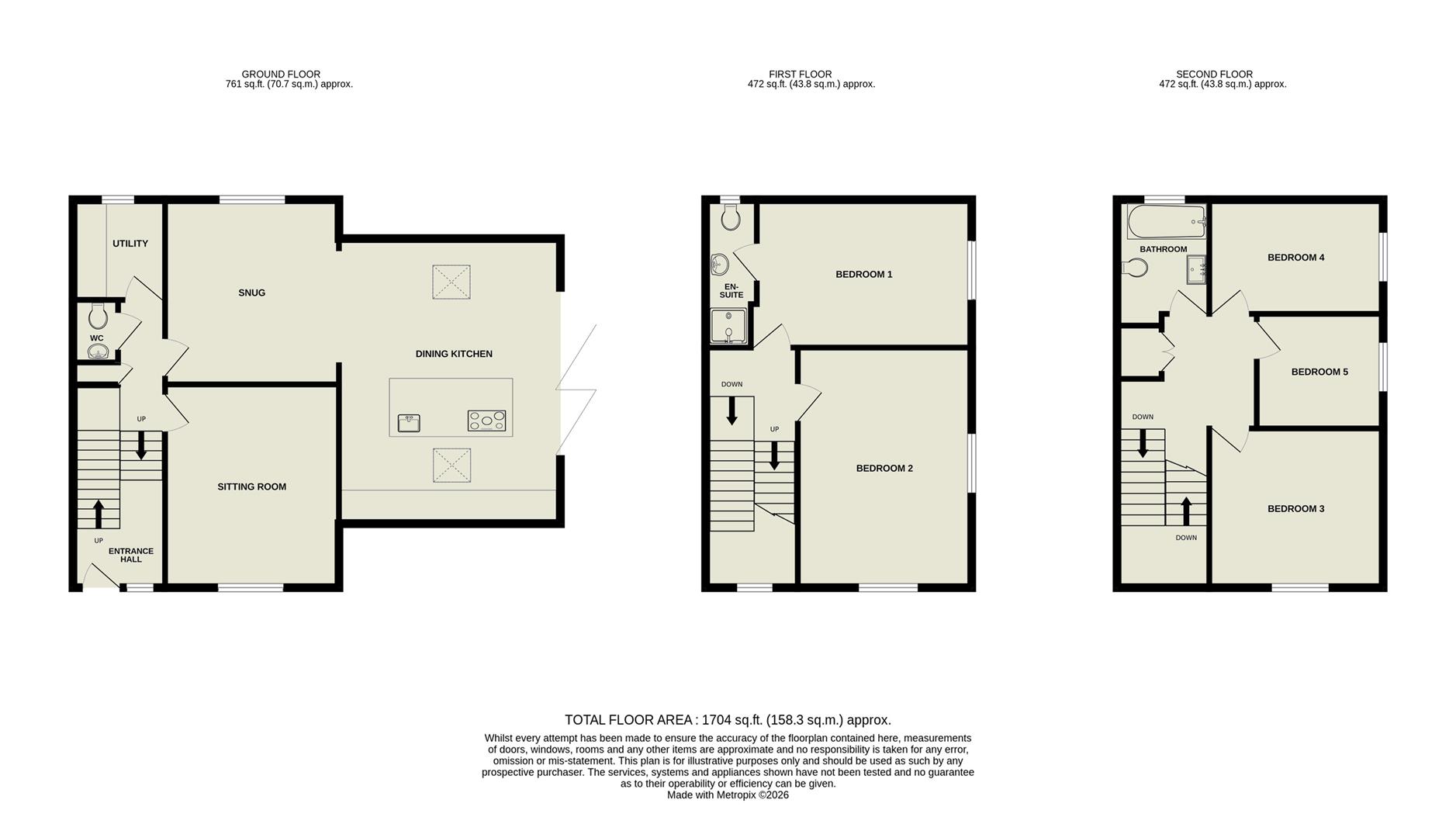 6, Holme Ings, Ilkley floorplan