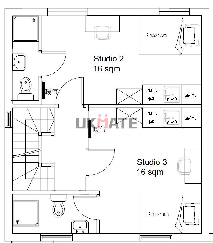 65, Bisson Road, London floorplan