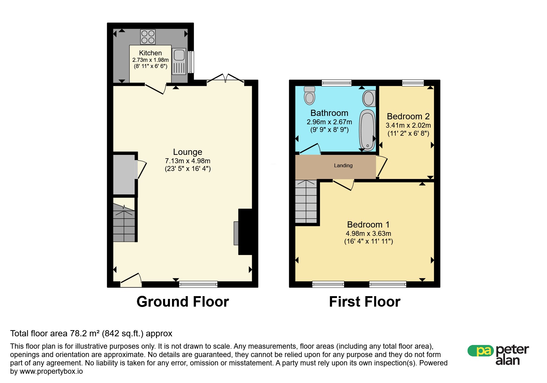Richmond Road, Abertillery floorplan