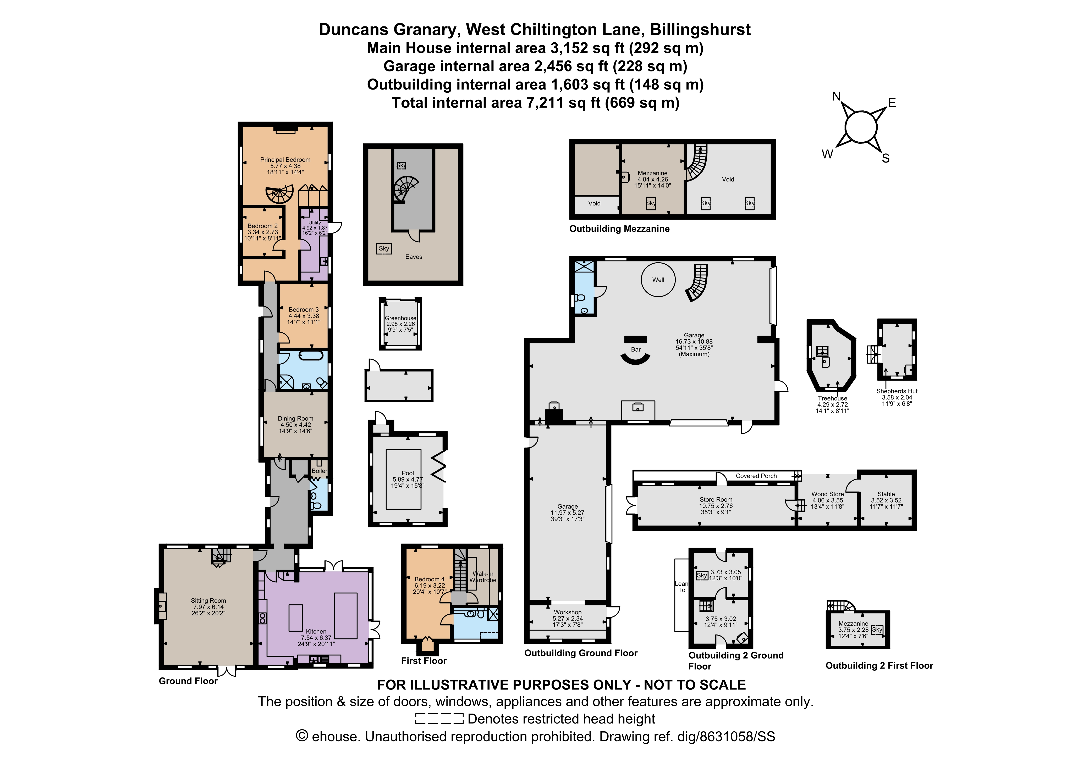 Duncans Granary,, West Chiltington Lane, West Sussex floorplan