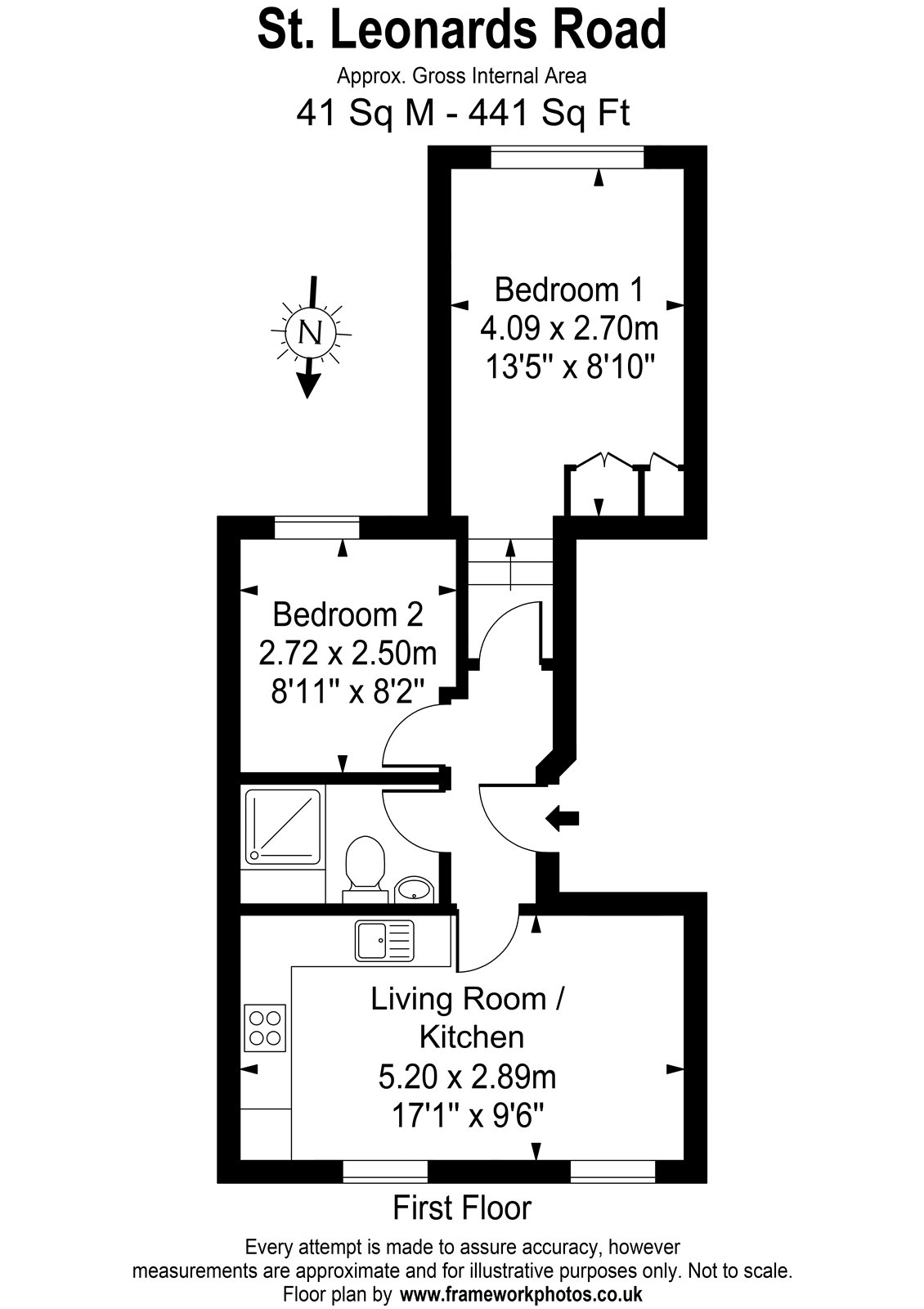 3b, St. Leonards Road, East Sheen floorplan