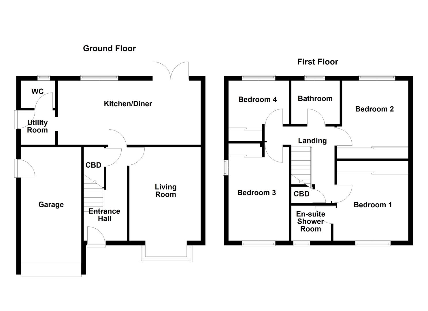 30, Millcroft, Wakefield floorplan