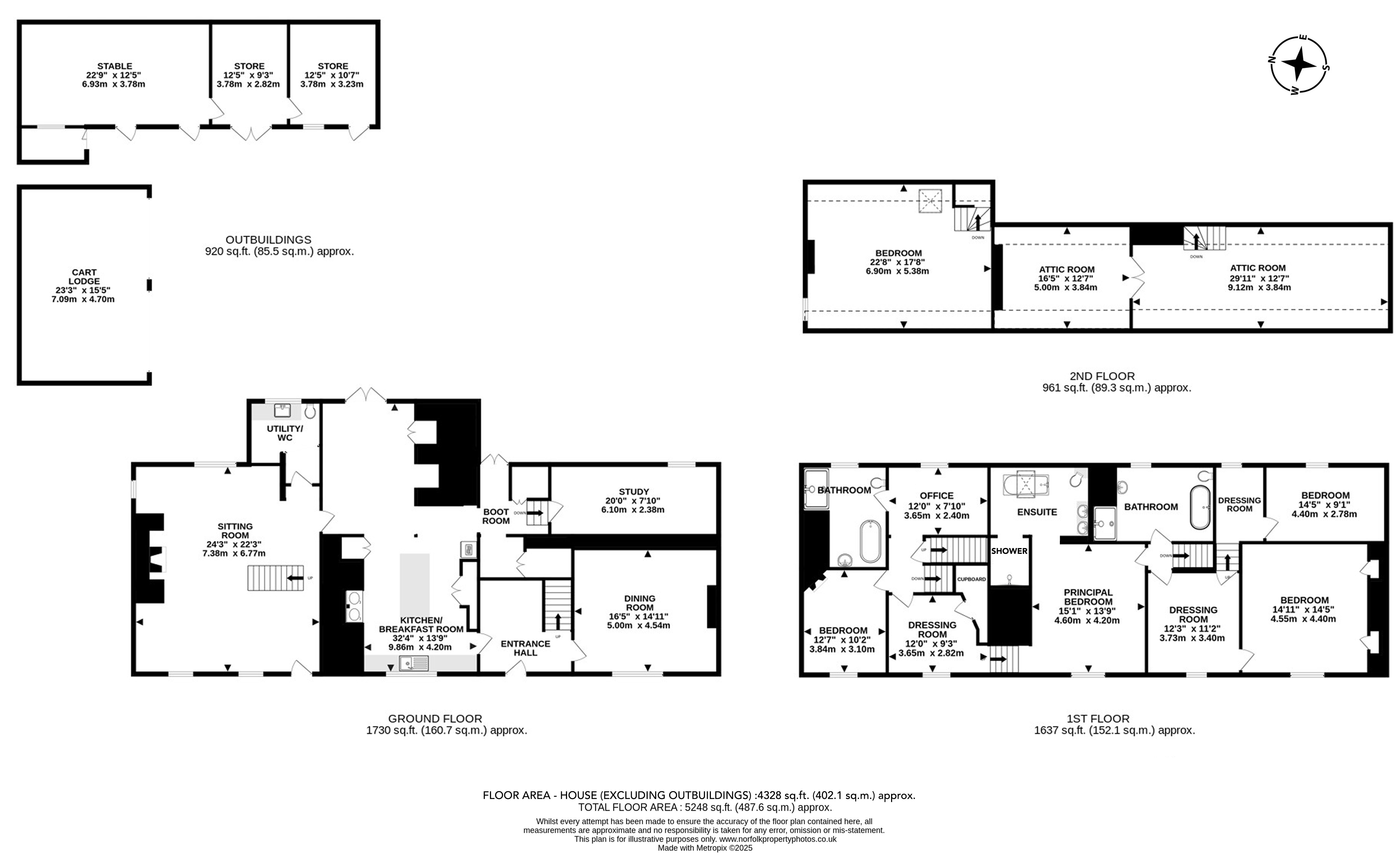 Meadow Farm, Chequers Lane, Thetford floorplan