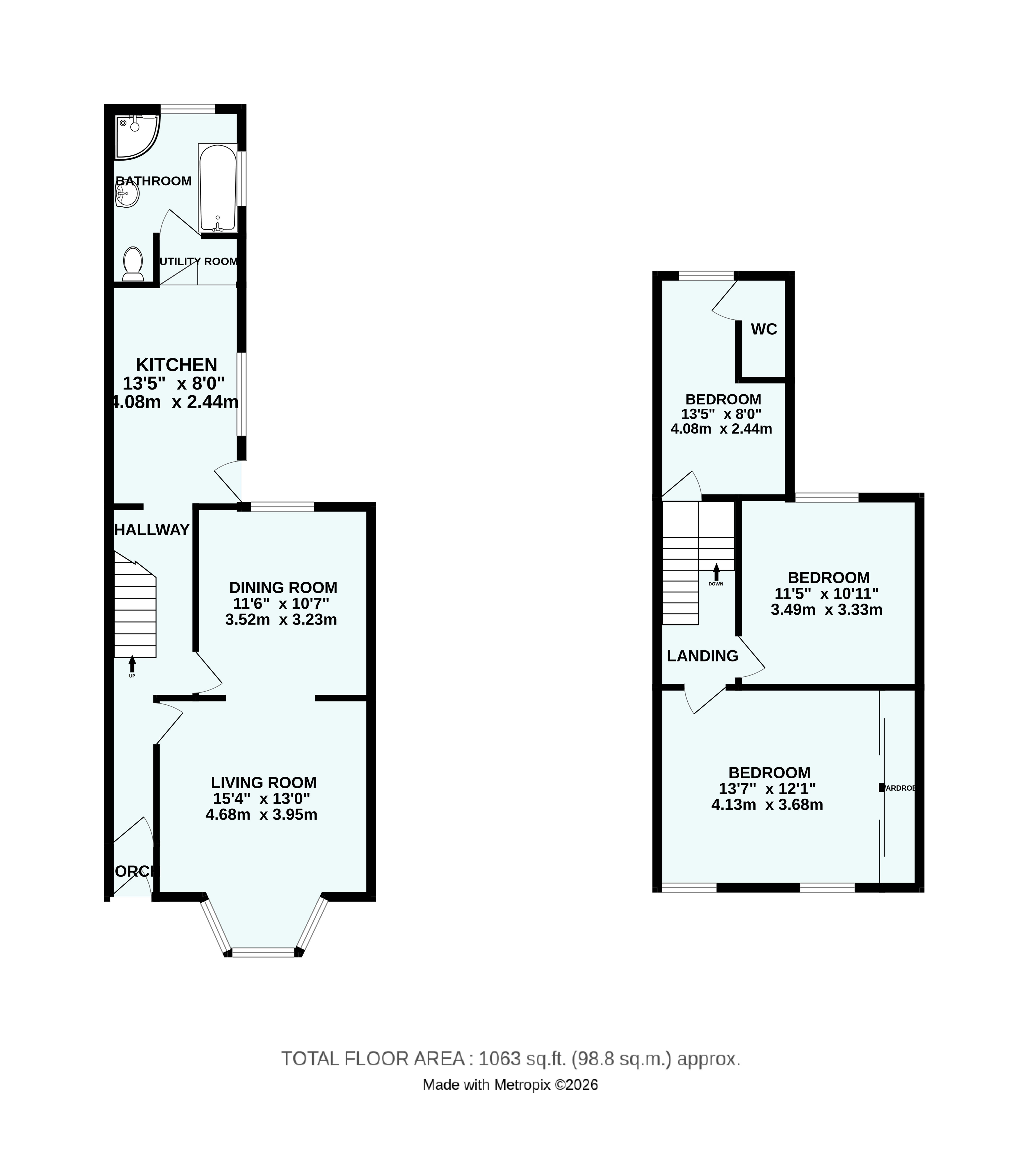 27, Whitleigh Avenue, Devon floorplan