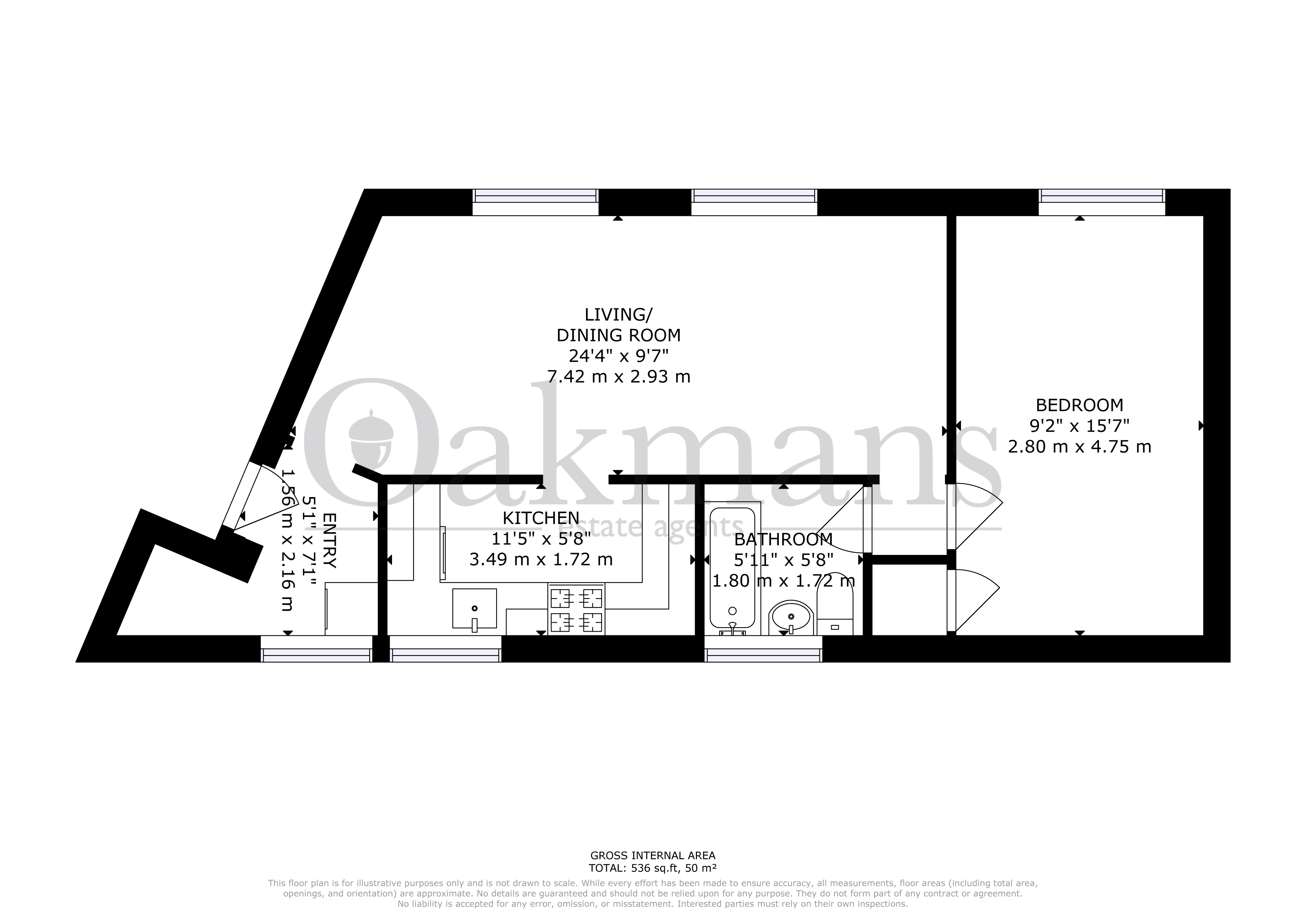 OX LEASOW, BIRMINGHAM floorplan