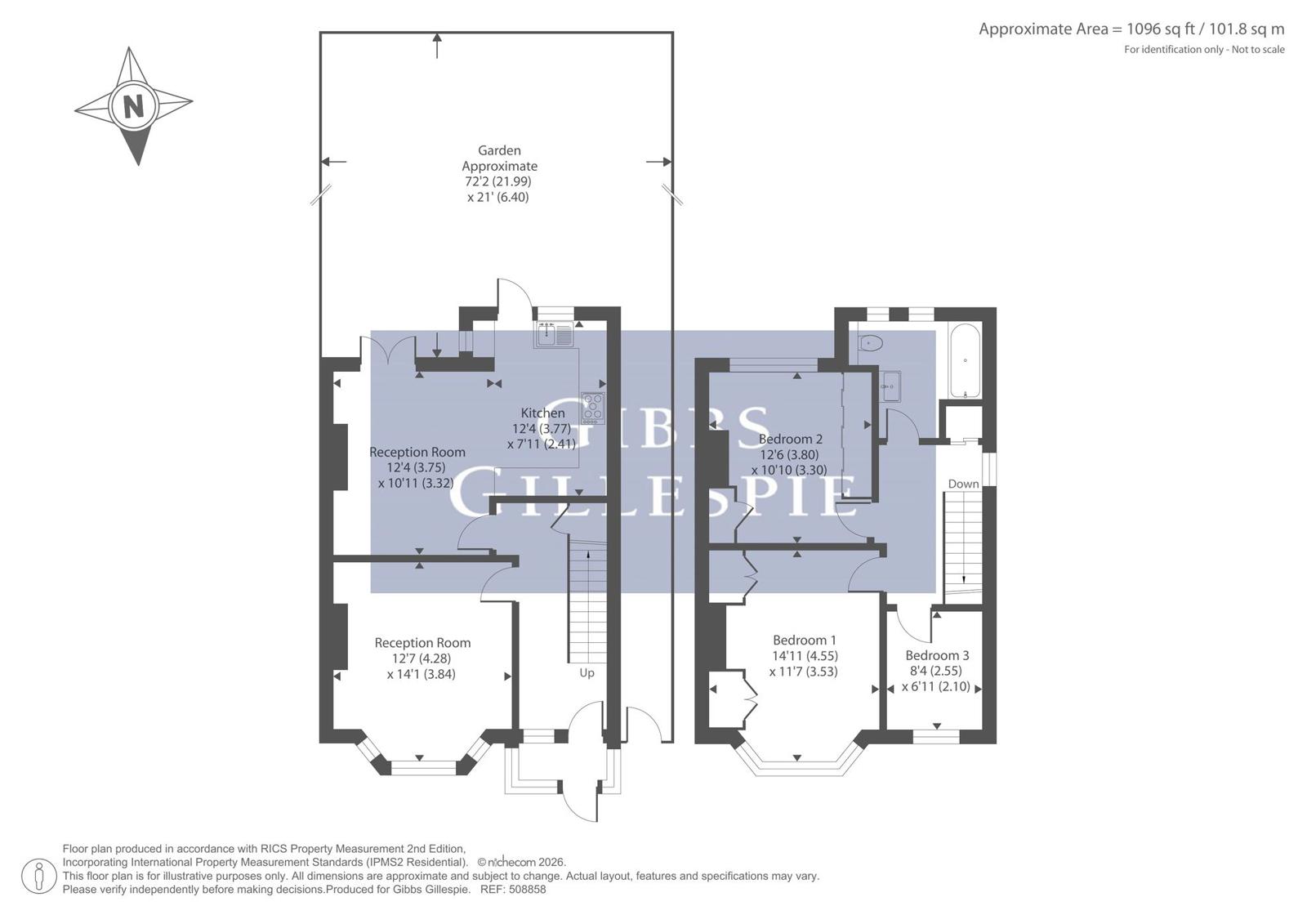 29, Chandos Road, Harrow floorplan