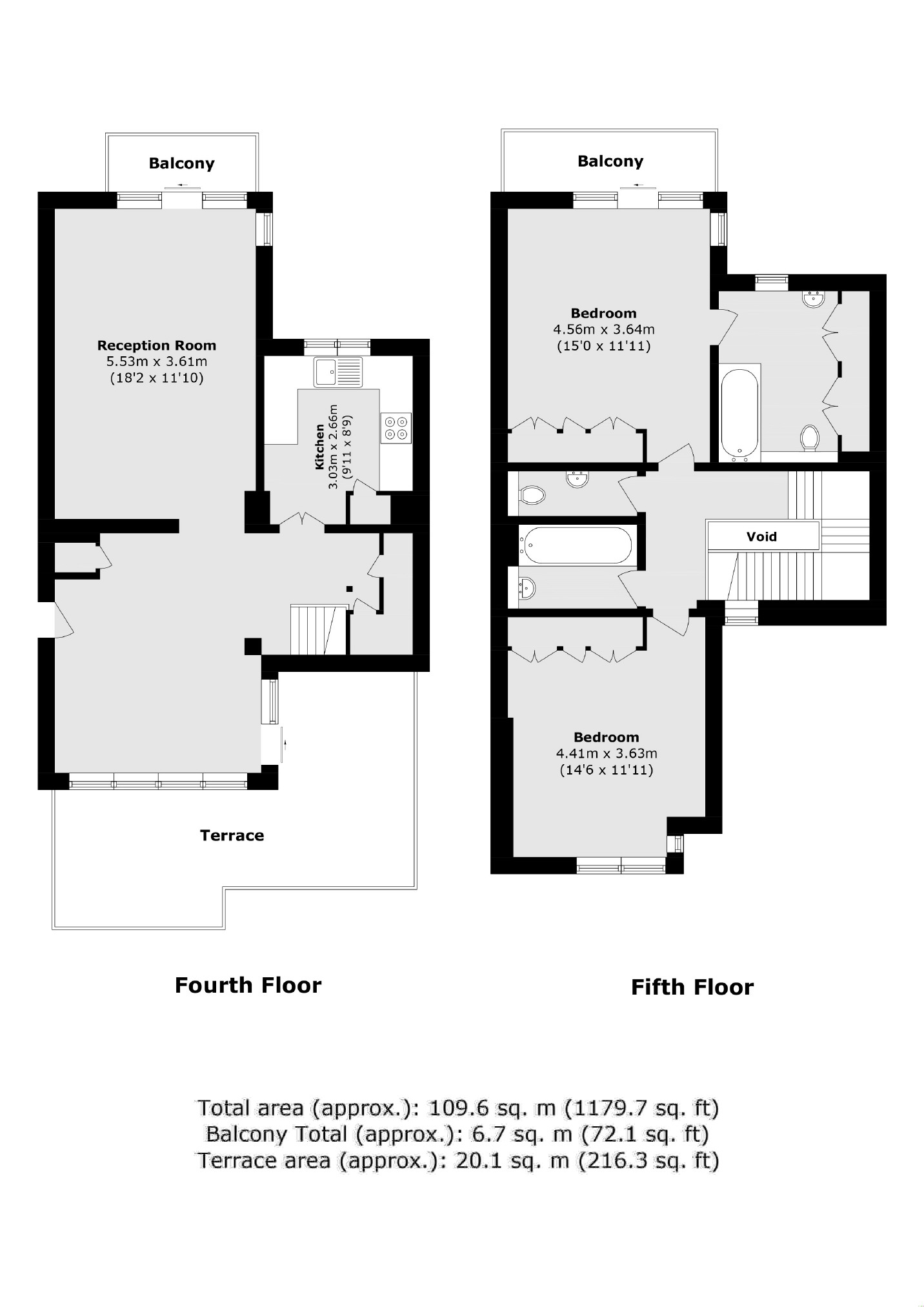 Flat 10, Adamsfields, 28, Adamson Road, London floorplan