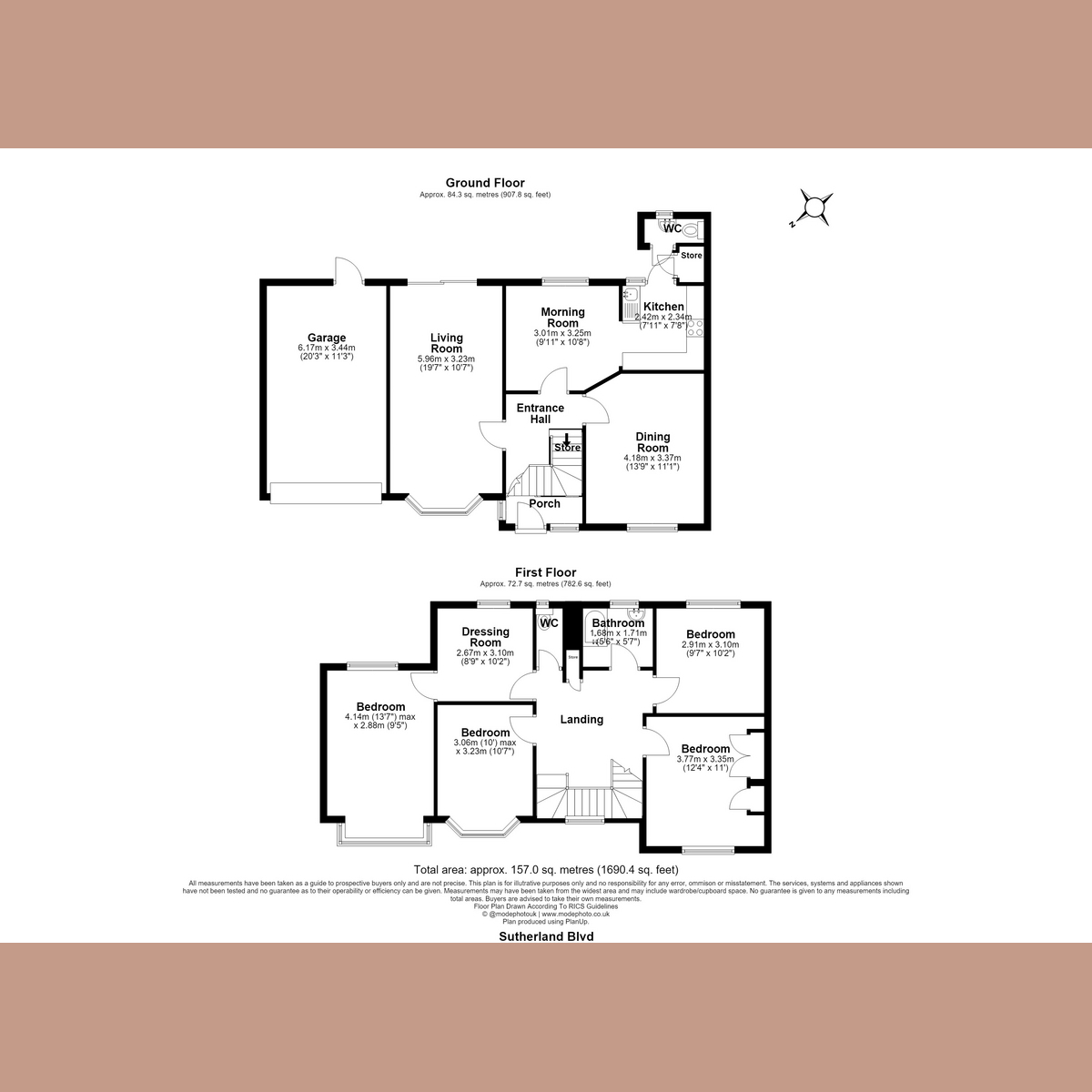 40, Sutherland Boulevard, Leigh-on-sea floorplan