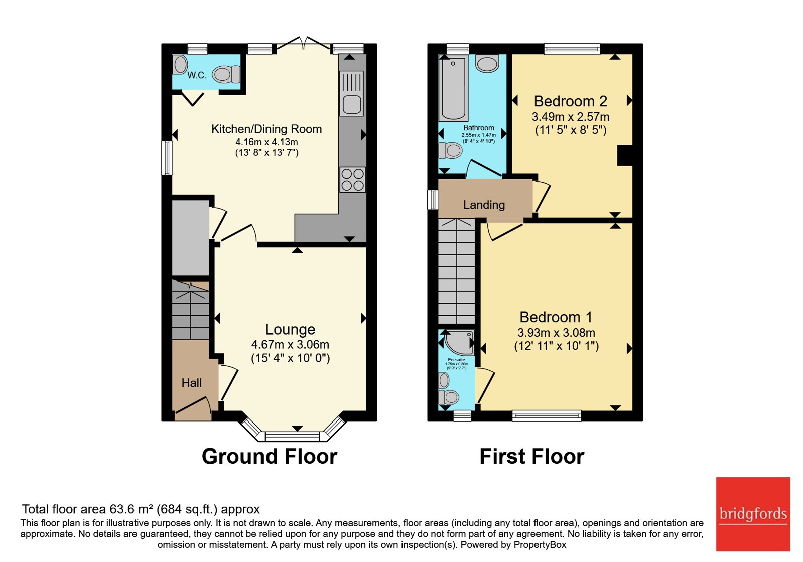 11, Vale View, Staffordshire floorplan