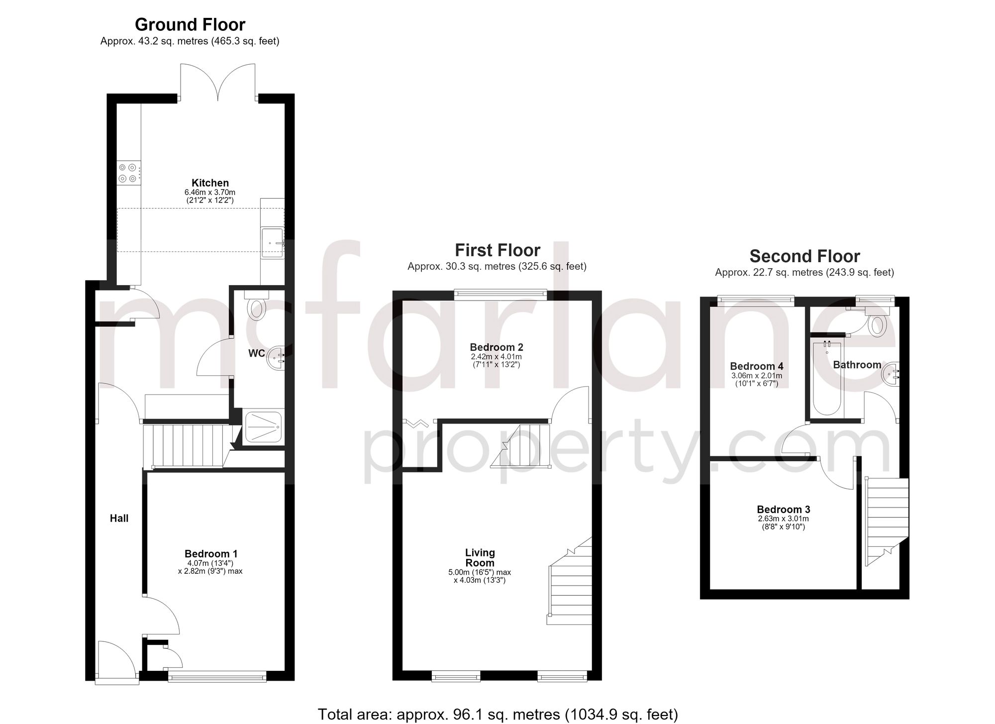 51 Belle Vue Road, Swindon floorplan