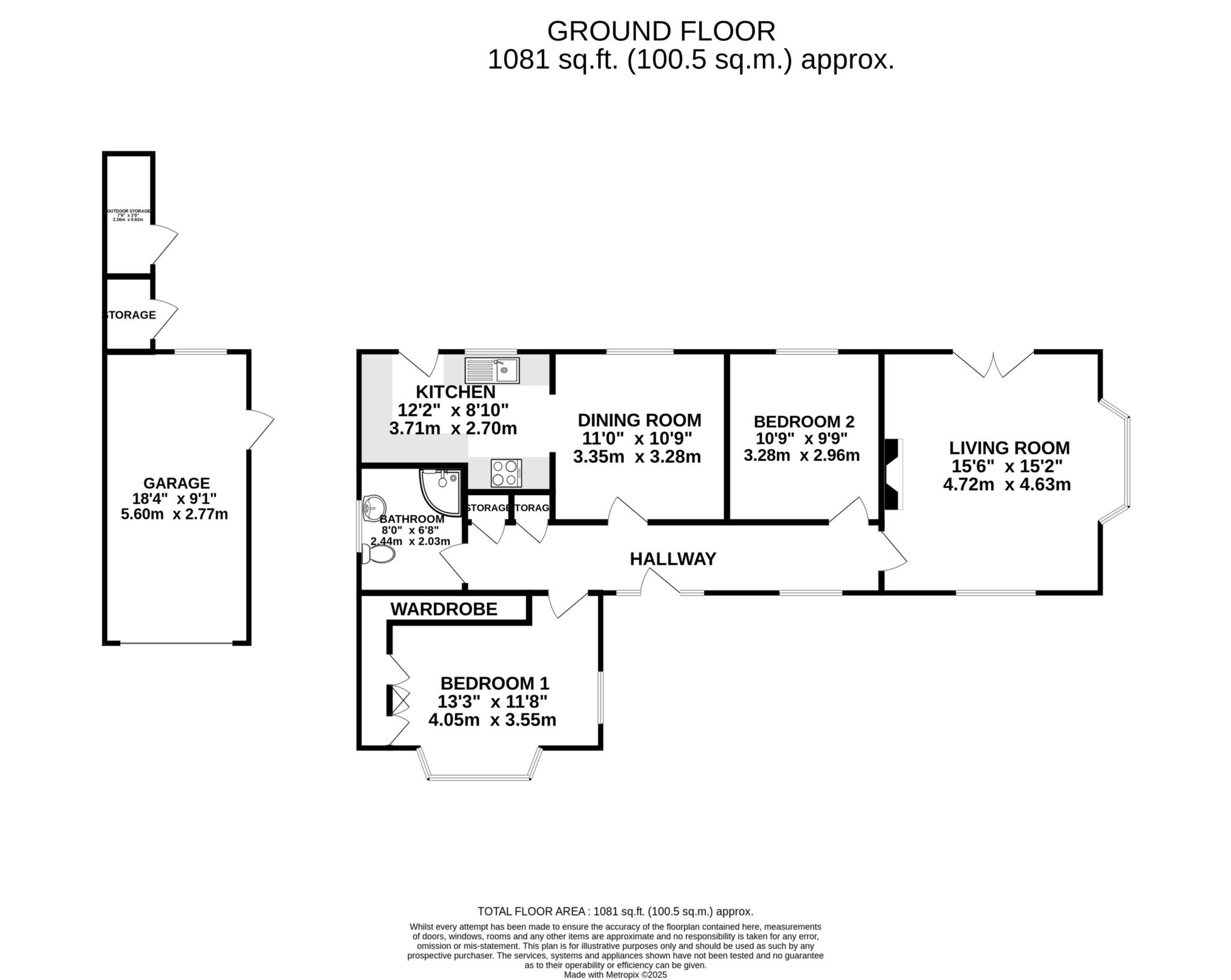 124, Westerfield Road, Ipswich floorplan