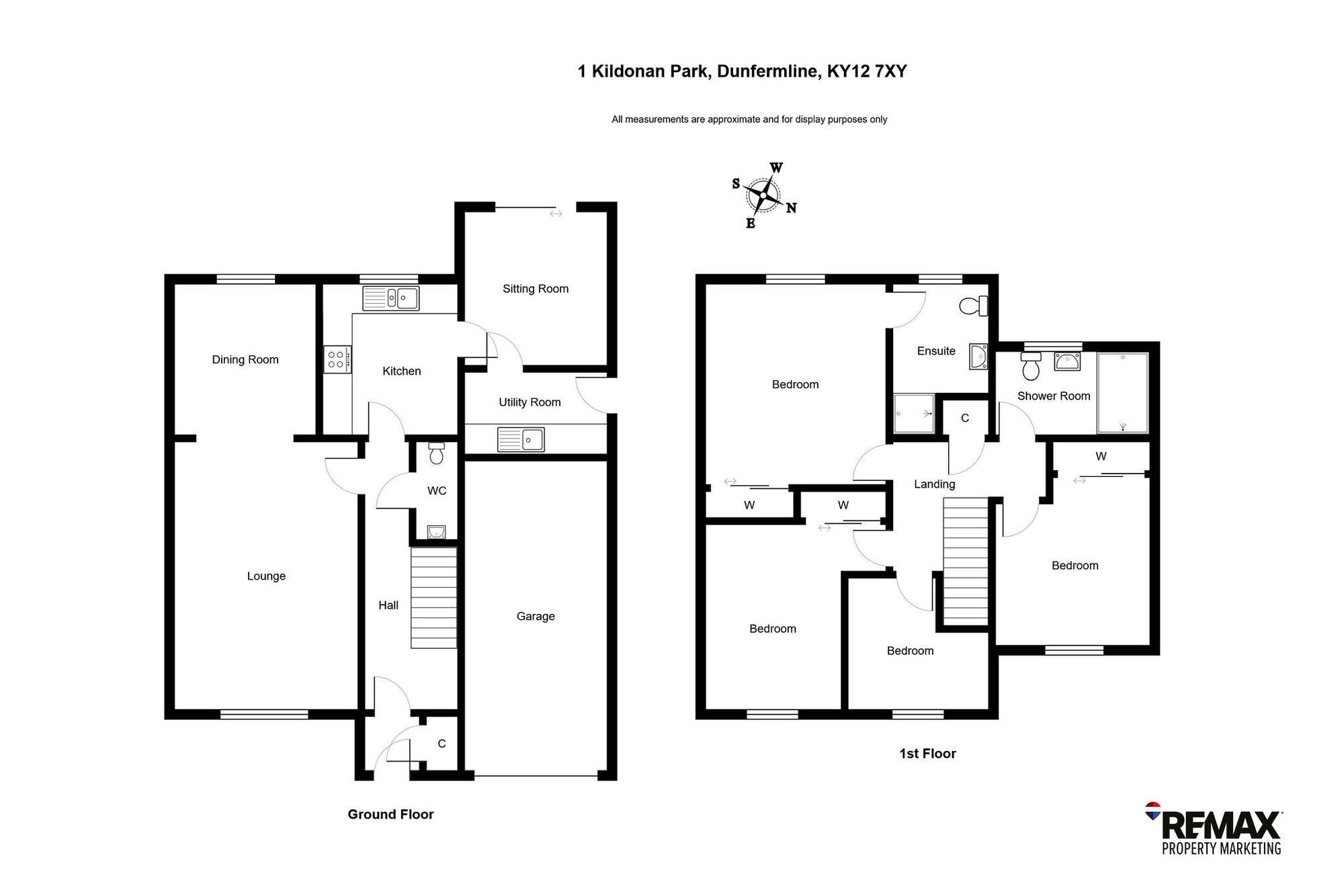 1 Kildonan Park, Dunfermline floorplan