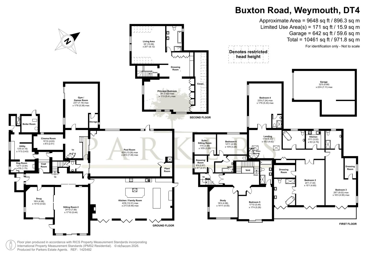 The Sea Gazer, 64, Buxton Road, Weymouth floorplan