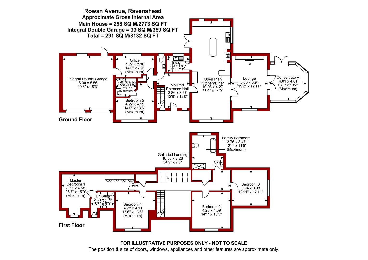 3, Rowan Avenue, Nottingham floorplan
