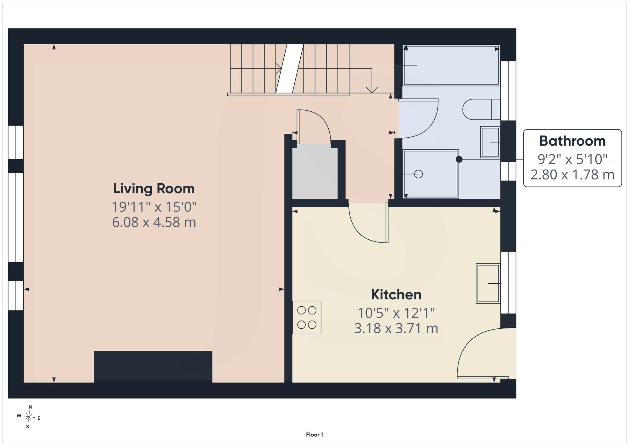 128 Aldsworth Avenue, Worthing floorplan