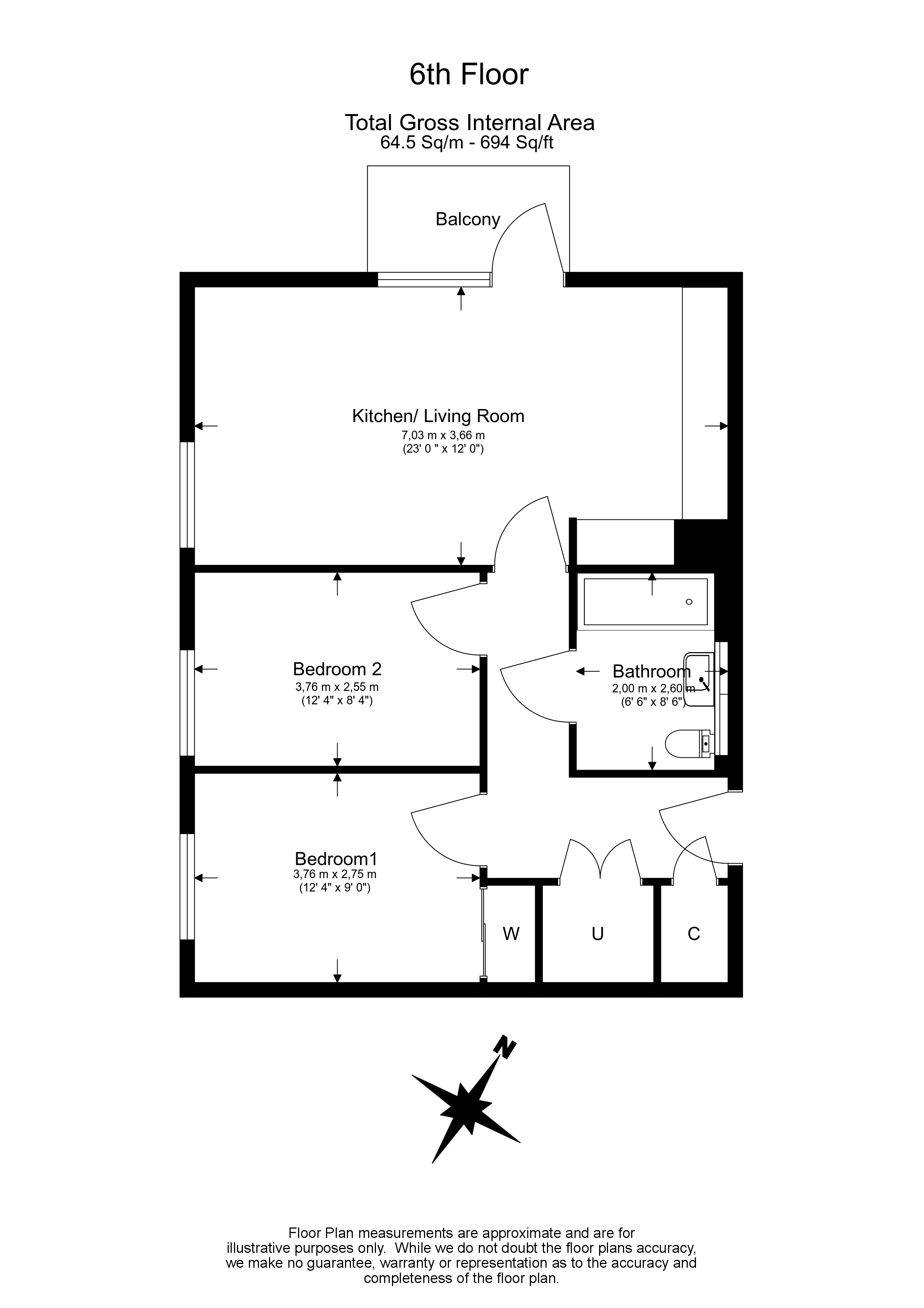 2 Bedrooms Flat to rent in Heritage Place, Brentford TW8