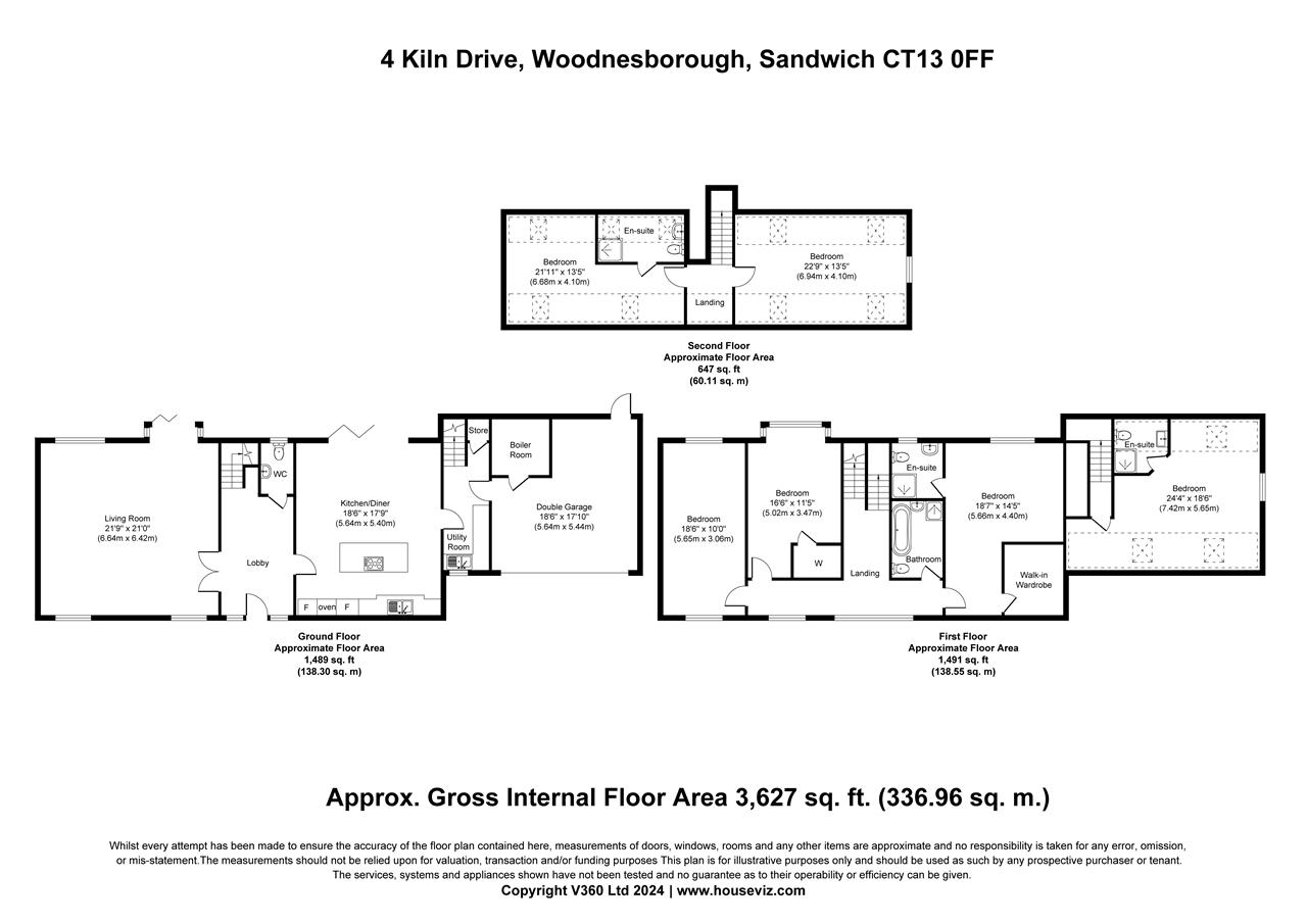 4, Kiln Drive, Woodnesborough floorplan