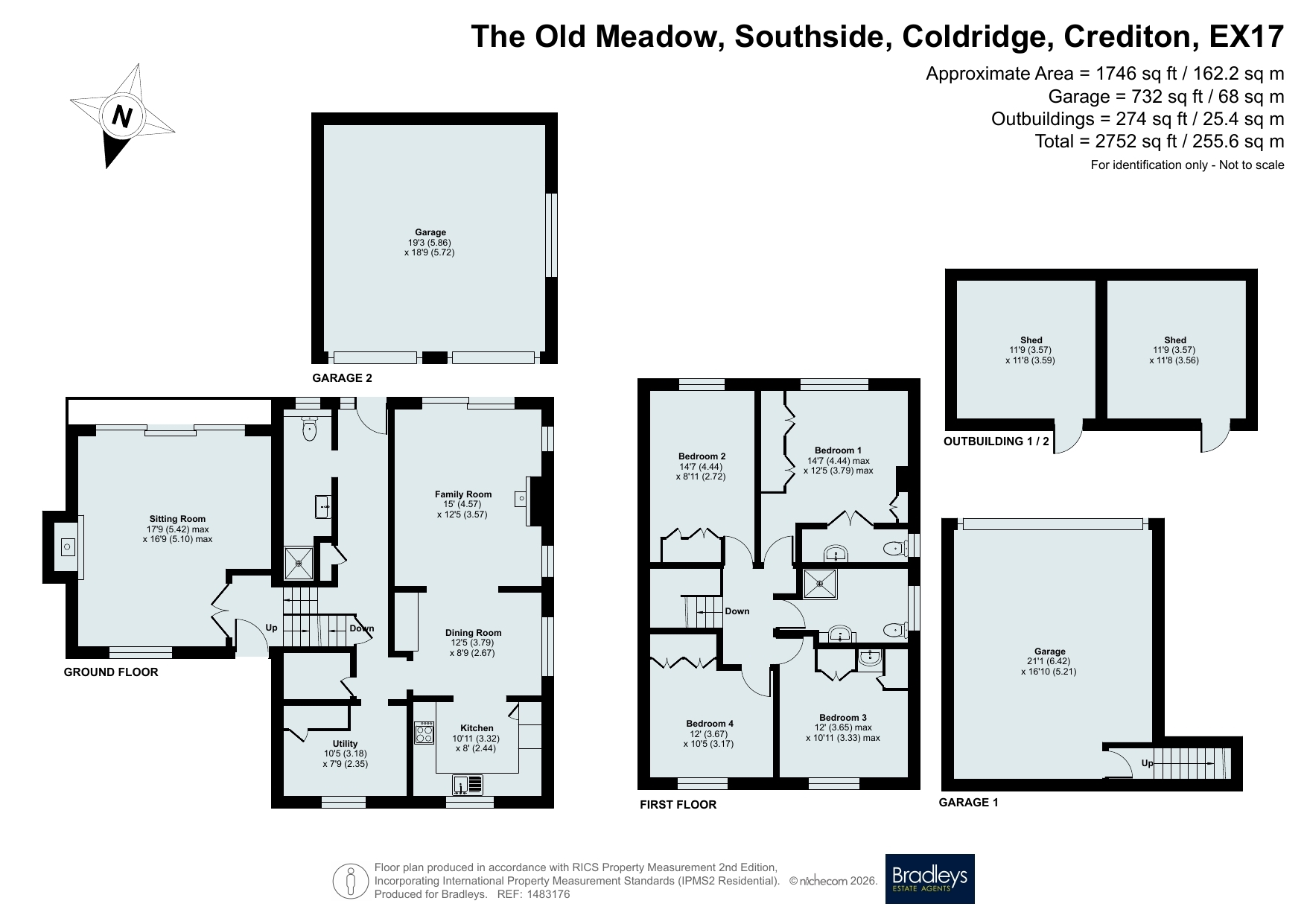 The Old Meadow Southside, Coldridge Crediton Devon, Devon floorplan