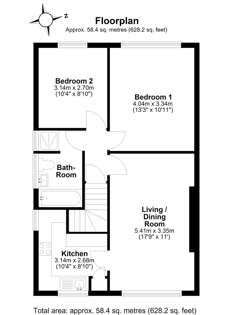 2, Chatsworth Avenue, Cambridge floorplan