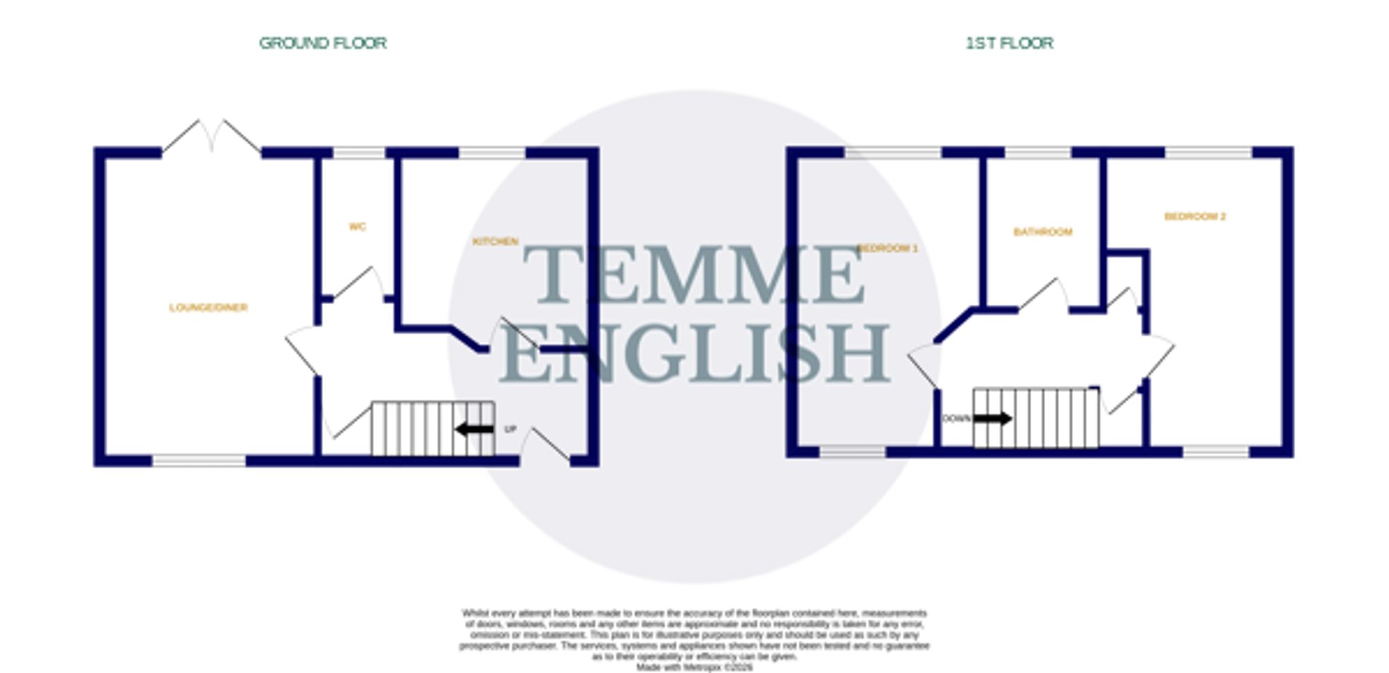 28 Dudley Road, Colchester floorplan