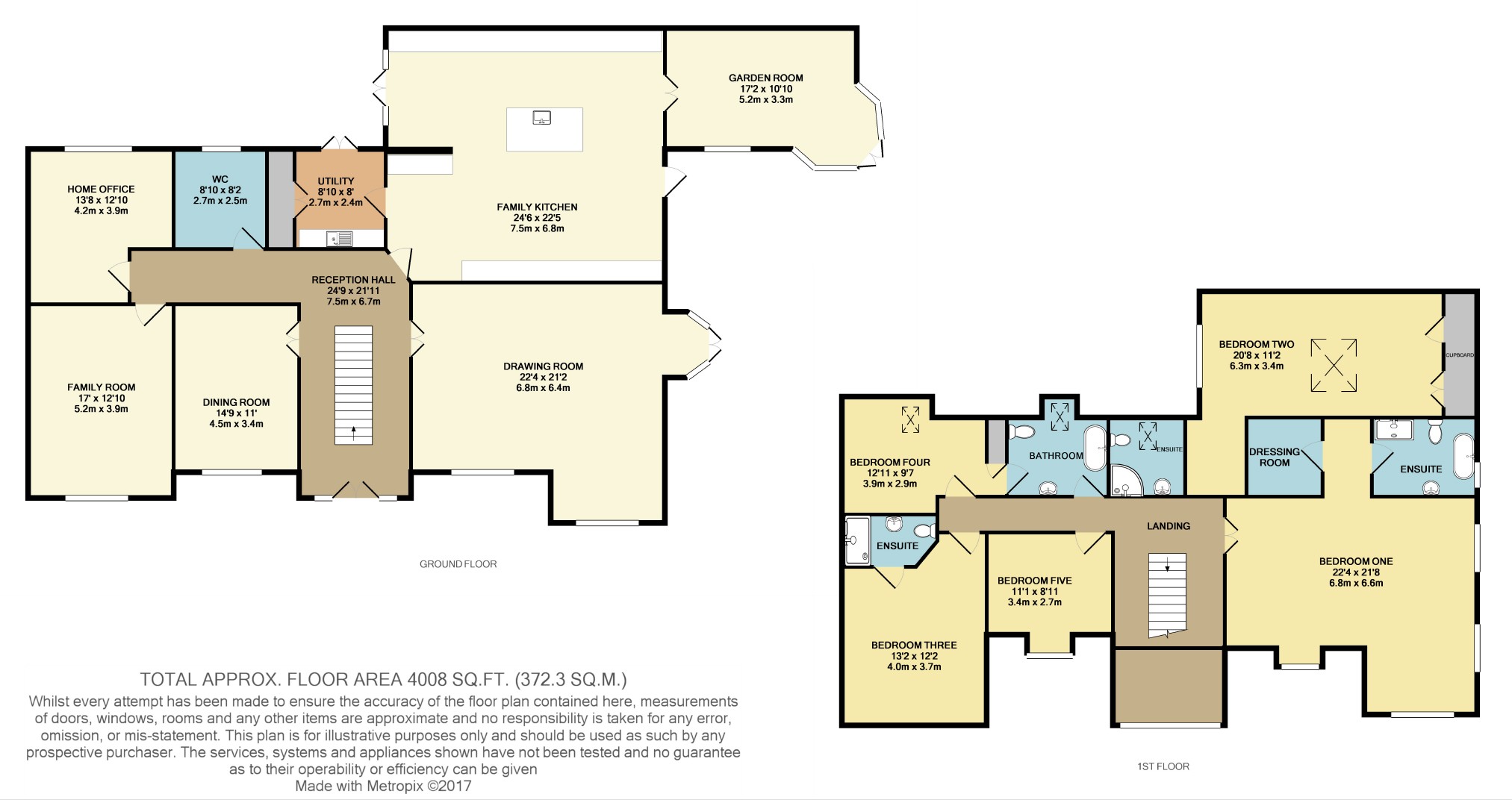 5 Bedrooms Detached house for sale in Park Lane, Broxbourne, Hertfordshire EN10