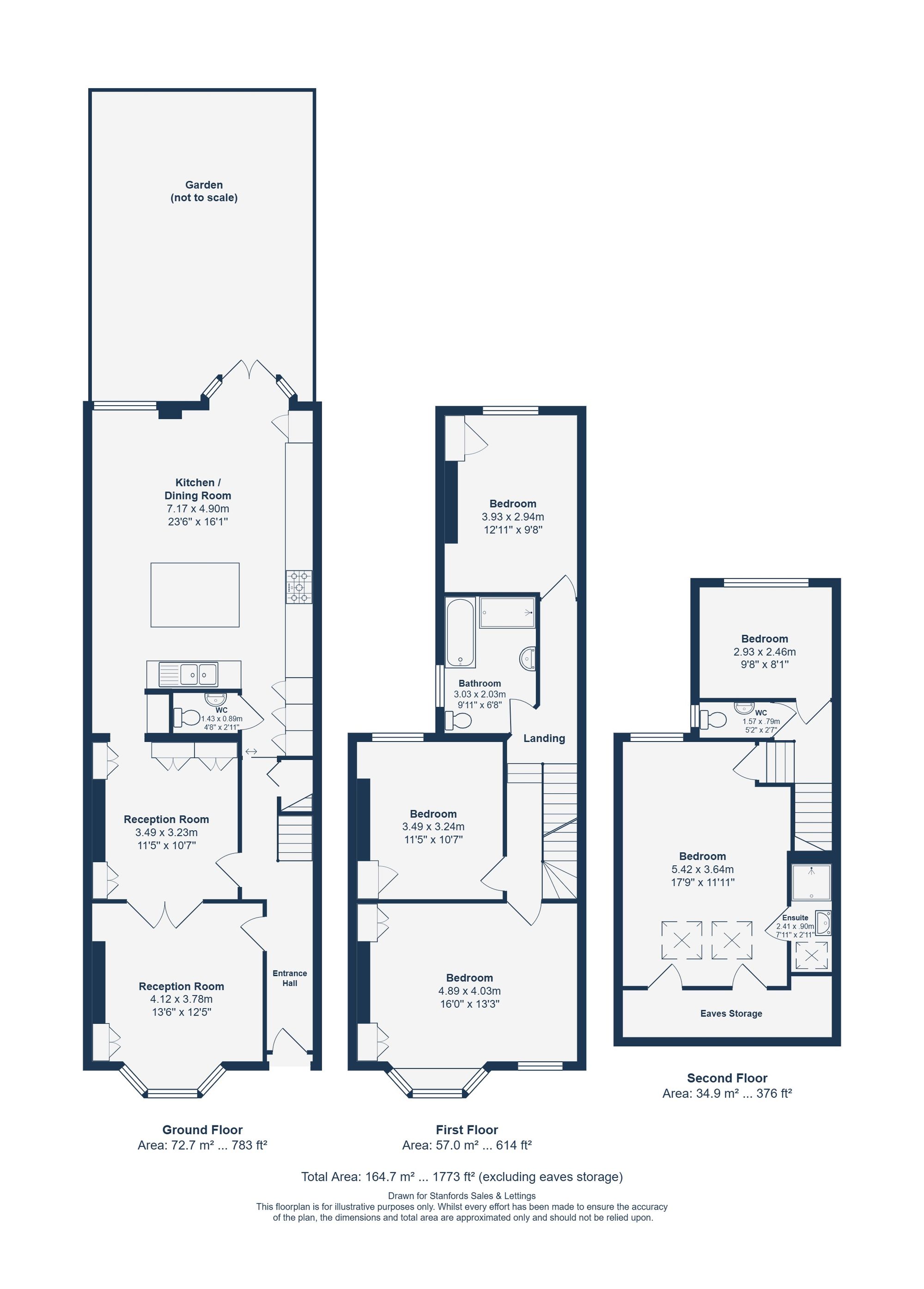 44, Honley Road, Catford floorplan