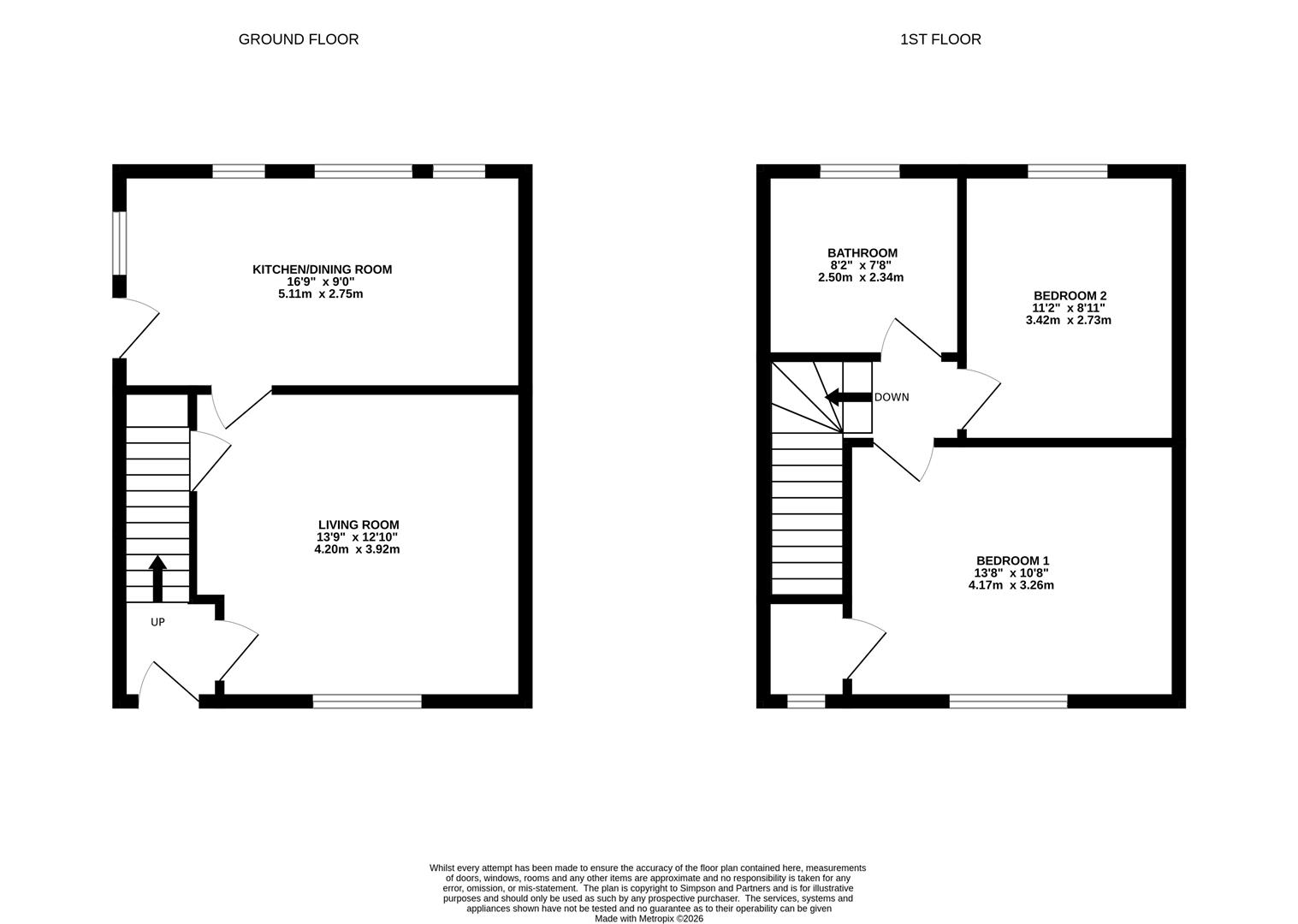 8, Highfield, Woodford floorplan