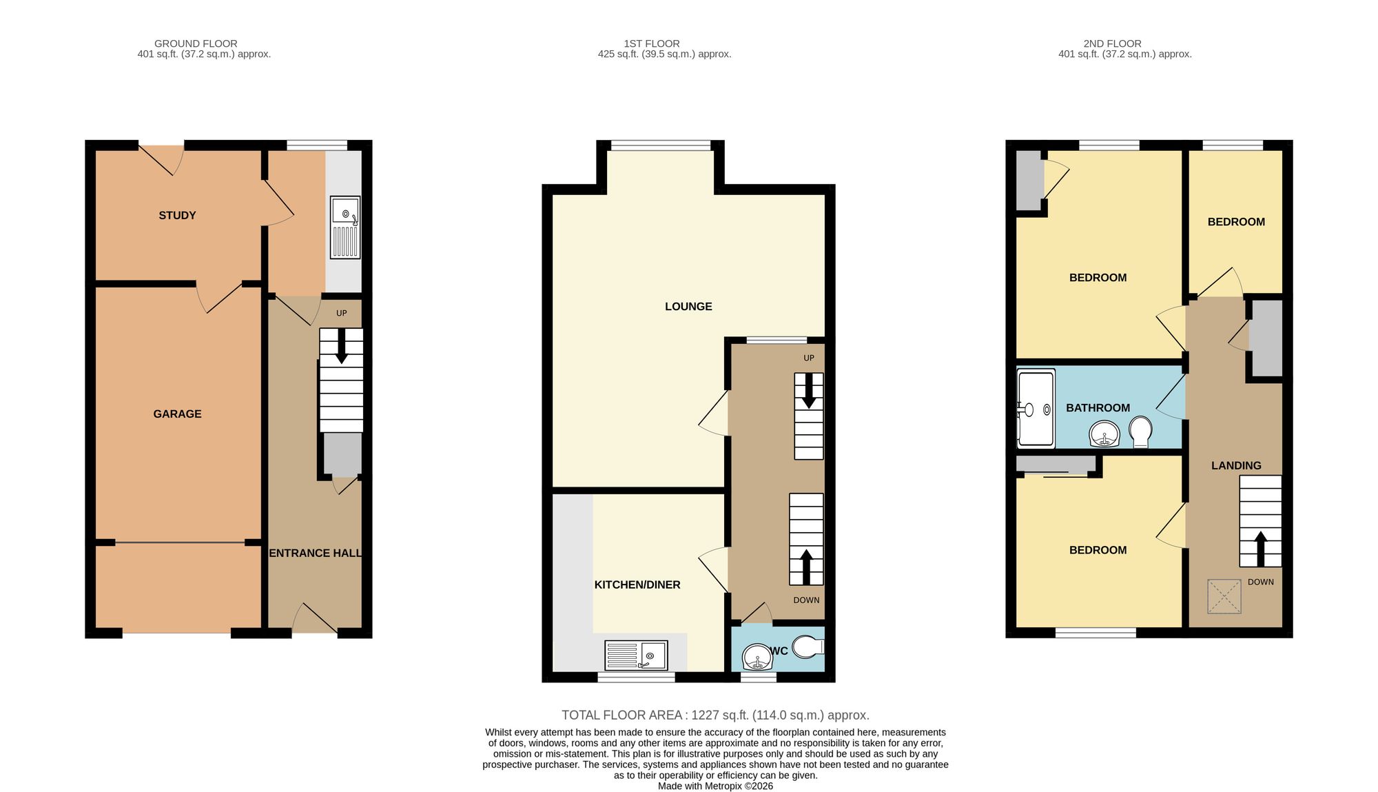 5 Newby Farm Court, Scarborough floorplan