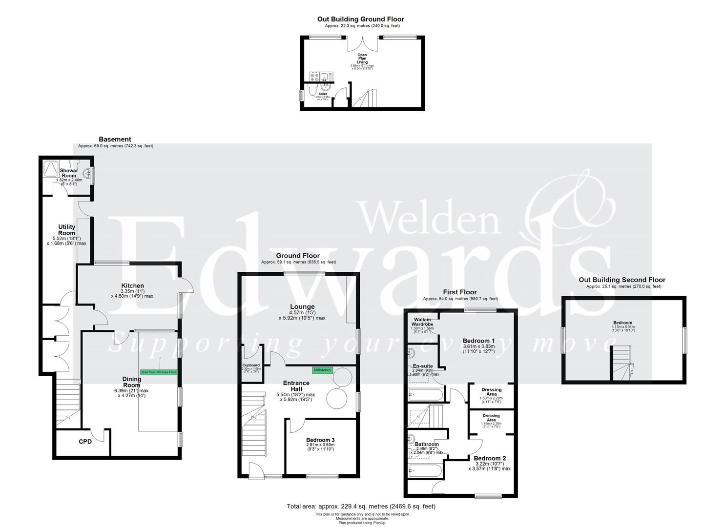 Manor Mill, Mill Head, Tiverton floorplan