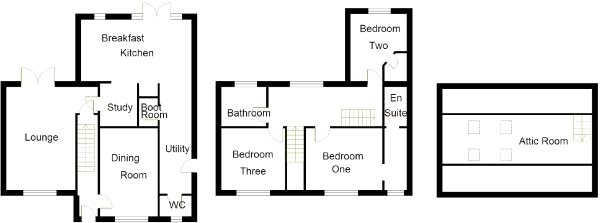 3 Bedrooms Semi-detached house for sale in Vicarage Lane, North Muskham, Newark NG23