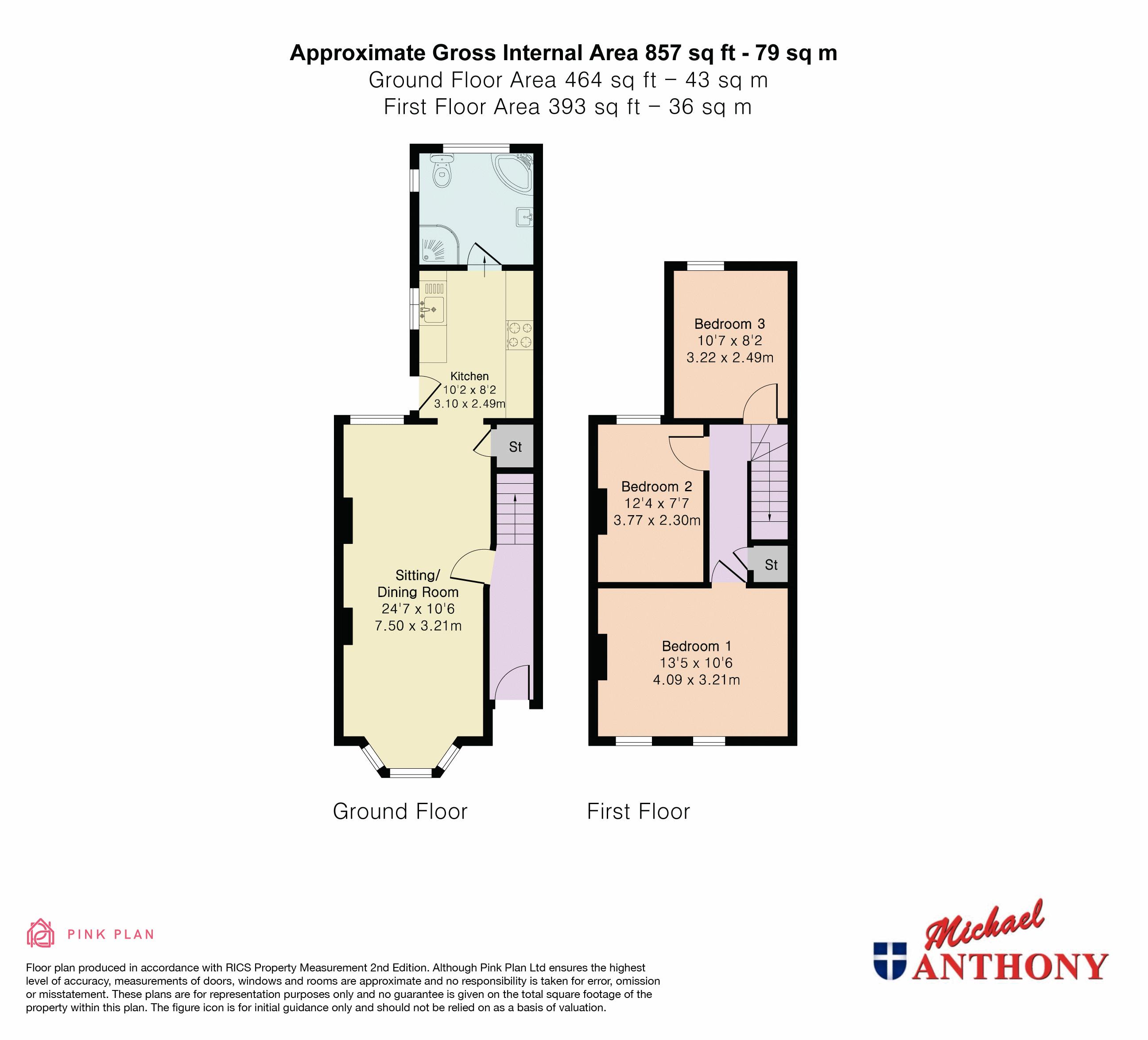 23, George Street, Milton Keynes floorplan