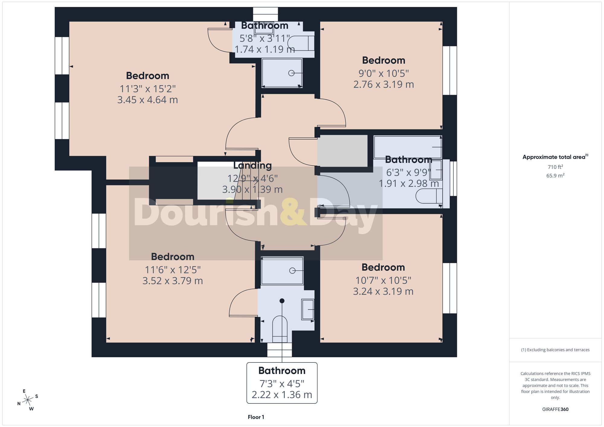 26 Harrow Place, Stafford floorplan