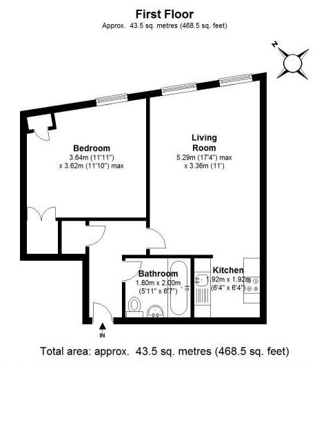 1 Bedrooms Flat to rent in Three Colt Street, London E14