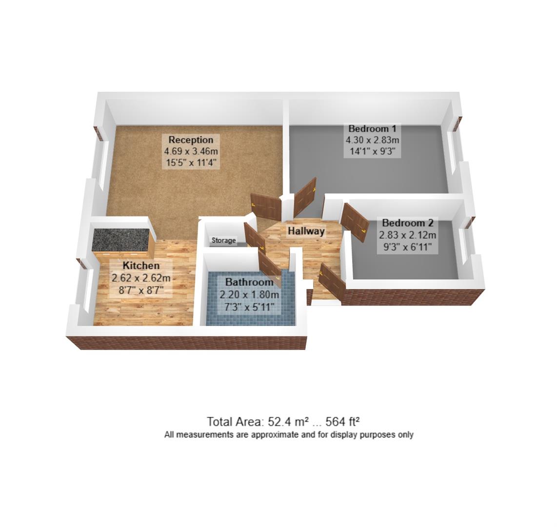 24, Queen Mary Court, Queen Mary Avenue, Tilbury floorplan
