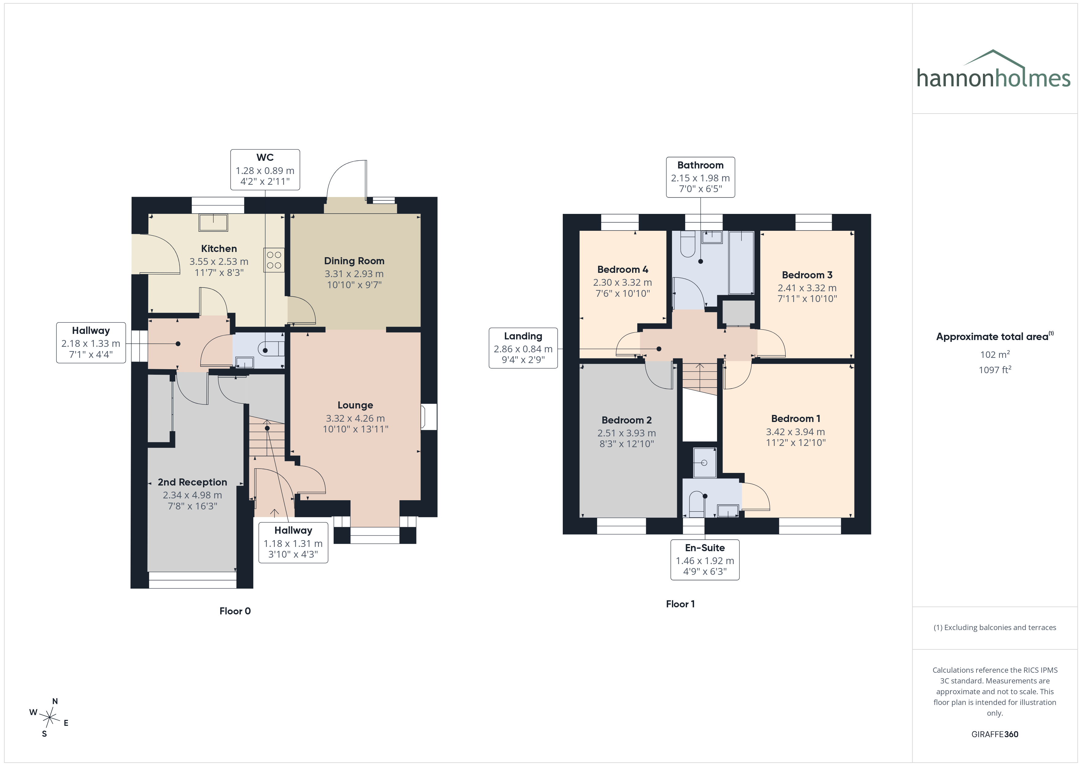 17, Parkside Close, Manchester floorplan