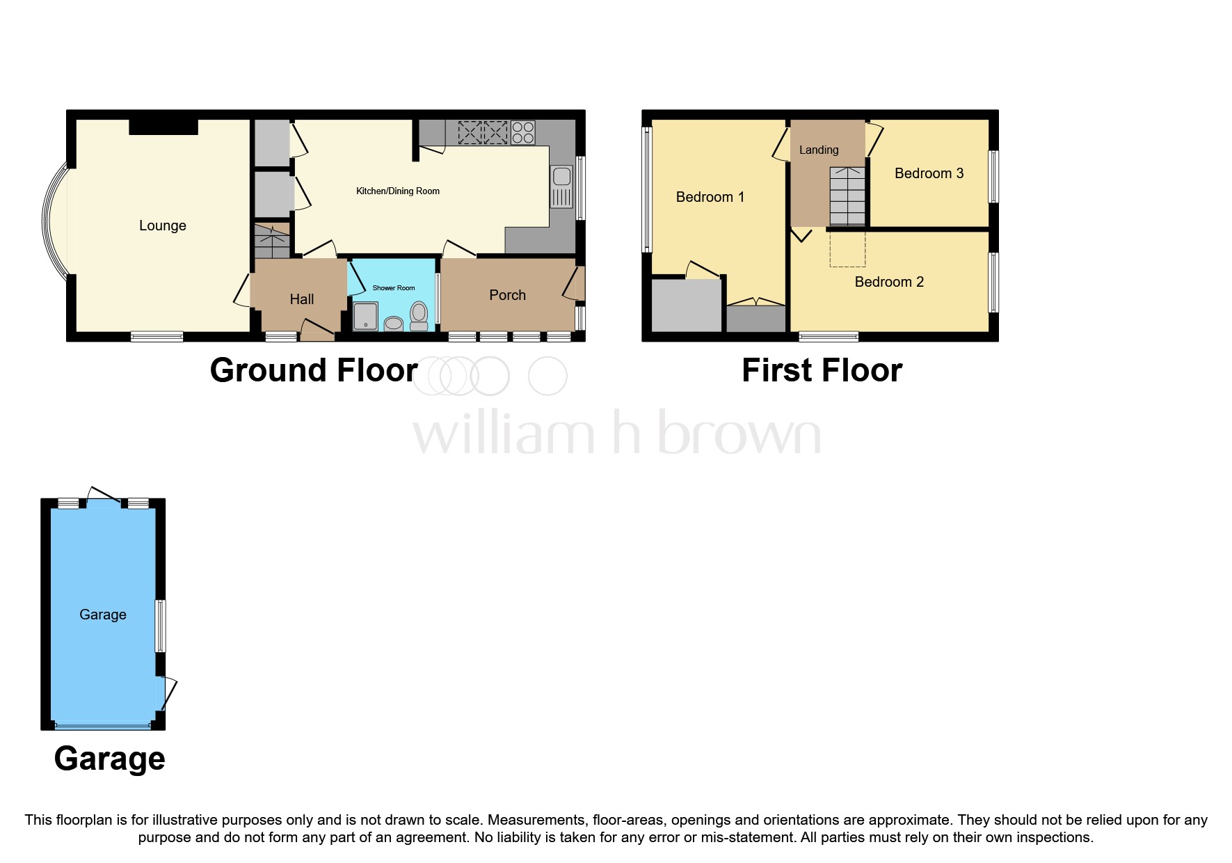 Lutterworth Drive, AdwickLeStreet, Doncaster DN6, 3 bedroom semi