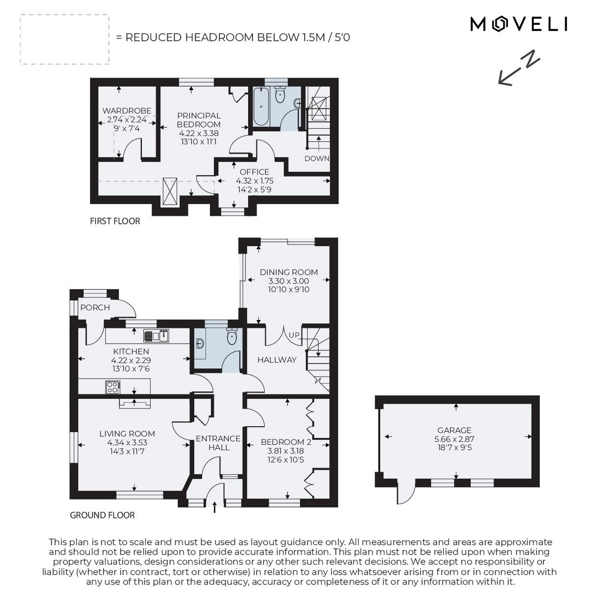8, White Knobs Way, Caterham floorplan
