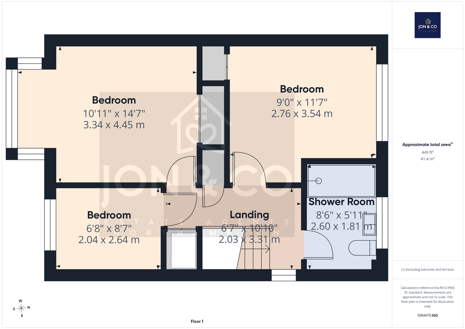 5, Green Finch Drive, Northampton floorplan