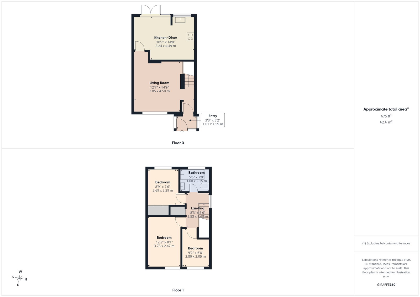 25, Paddock Gardens, Attleborough floorplan
